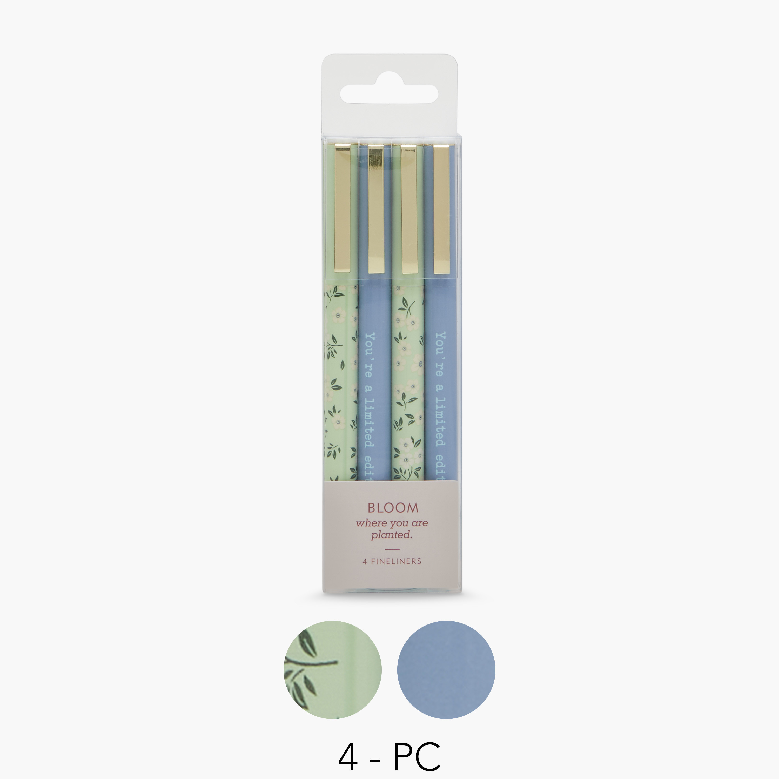 طقم أقلام بخط رفيع 4 قطع من سايلون-school-stationery-pensandpencils-image-1