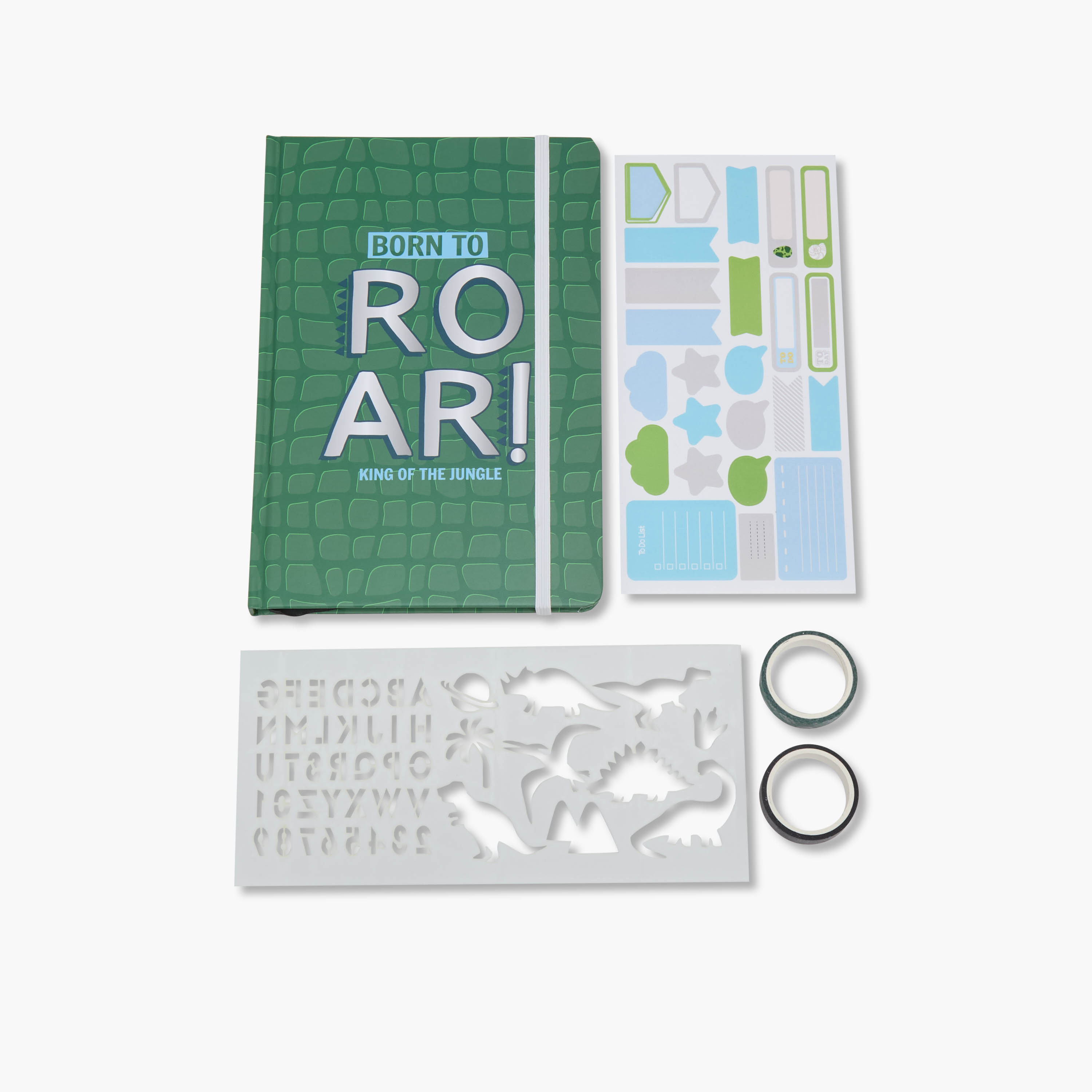 Syloon Floral Print Assorted Stationery Set-school-stationery-sets-image-1