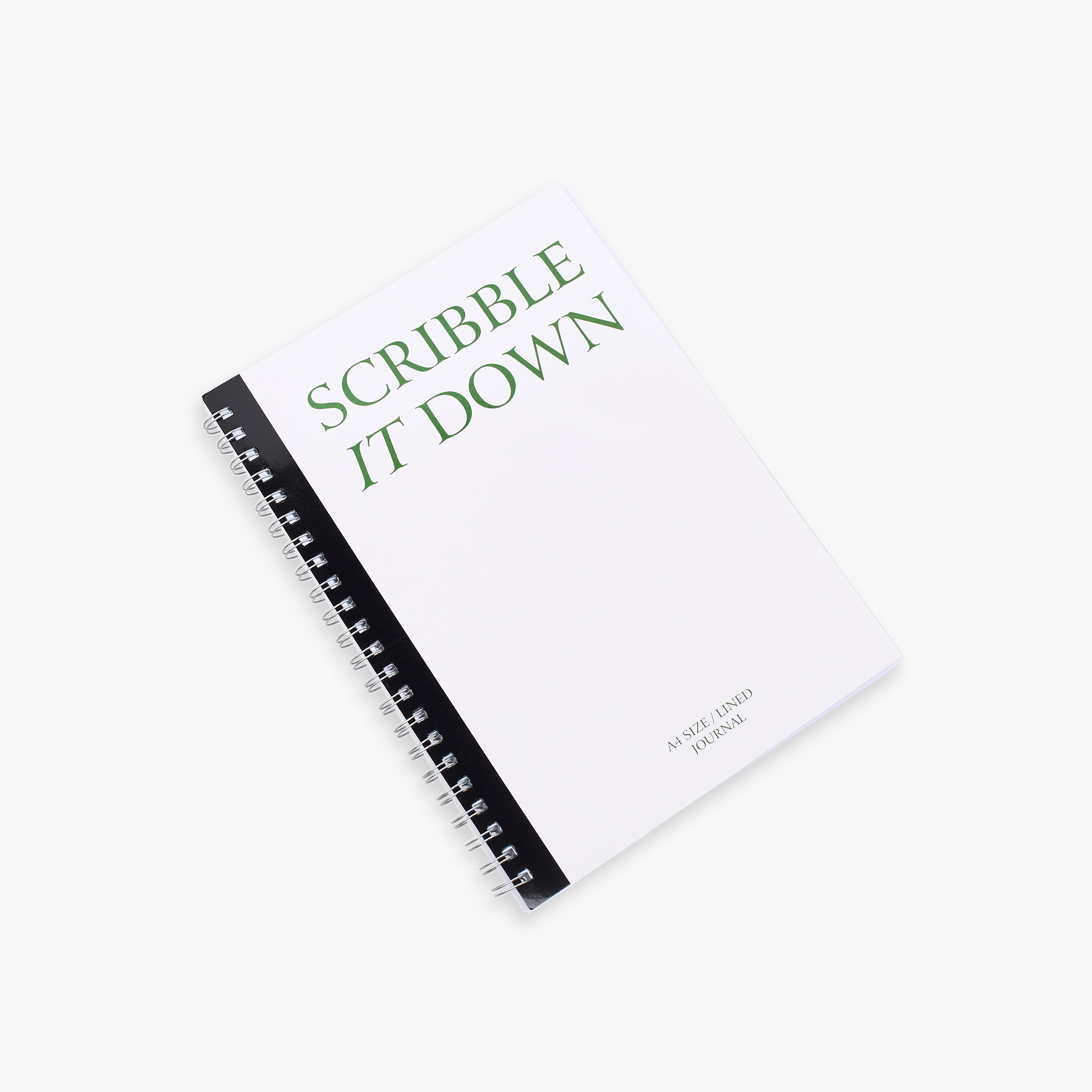 Syloon Slogan Print 100-Sheet Ruled Spiral A4 Notebook-school-stationery-notebooks-image-2