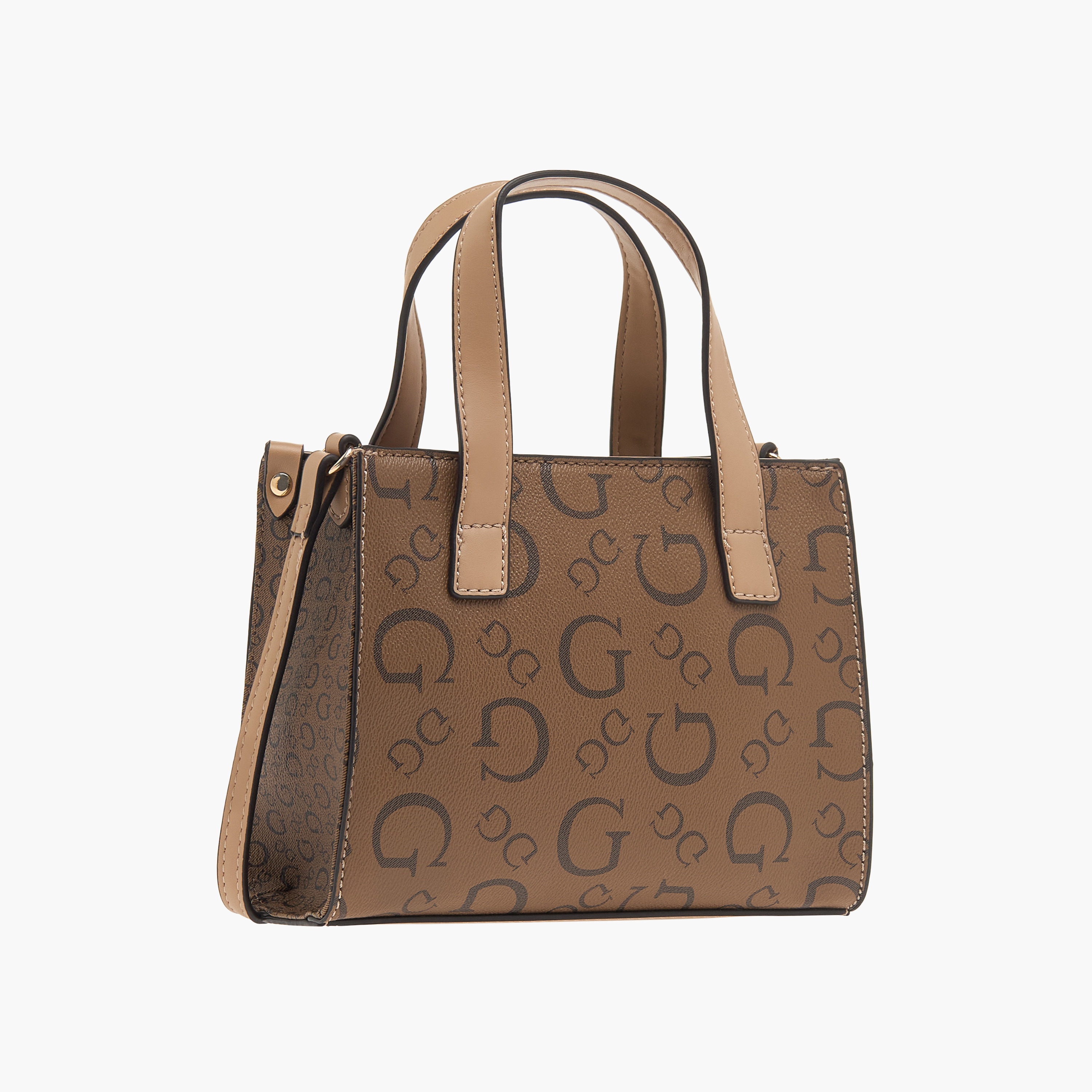 Buy Guess Oak Park Printed Mini Crossbody Bag with Flap Closure
