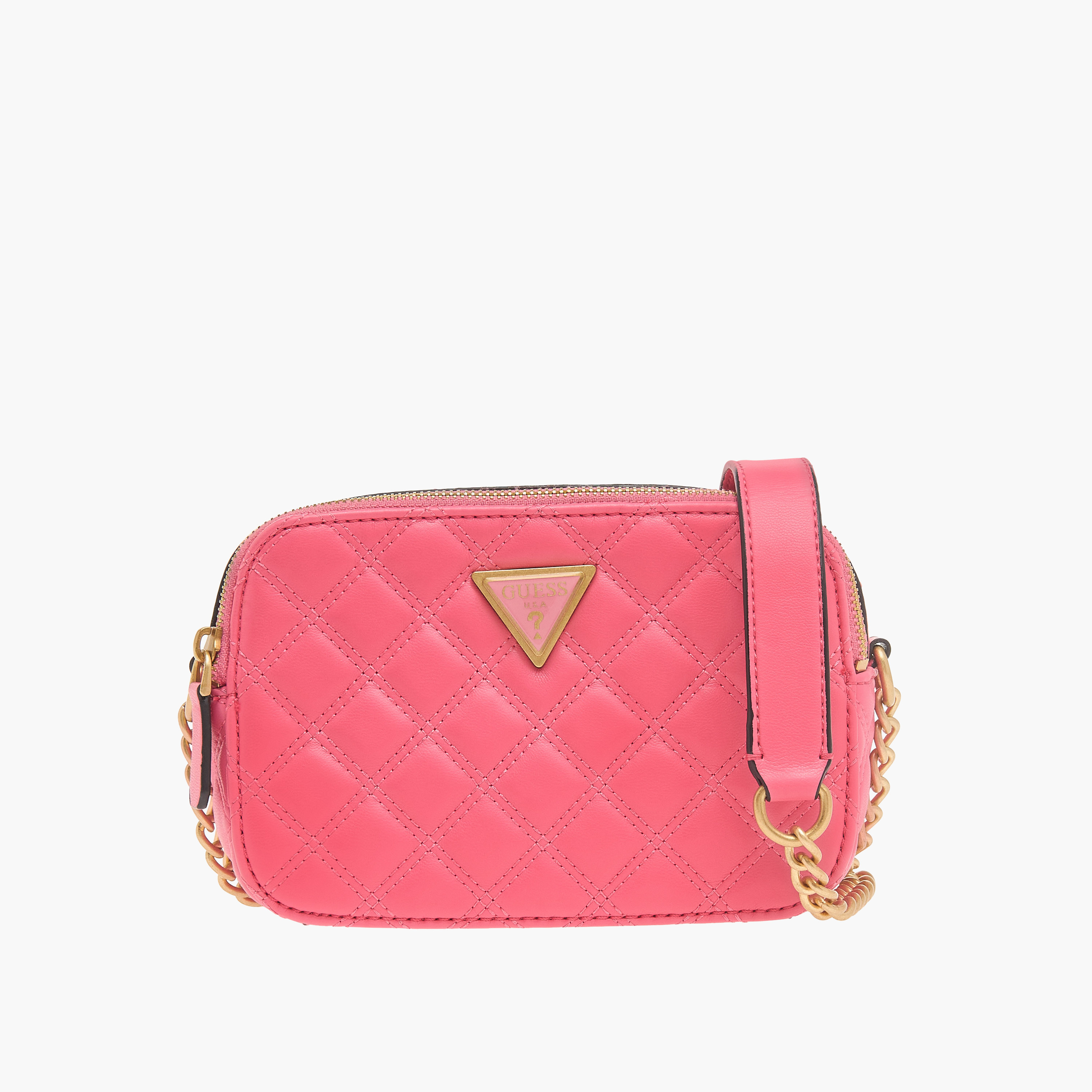 Guess Giully Textured Crossbody Bag with Zip Closure-women-bagsandwallets-handbags-image-1