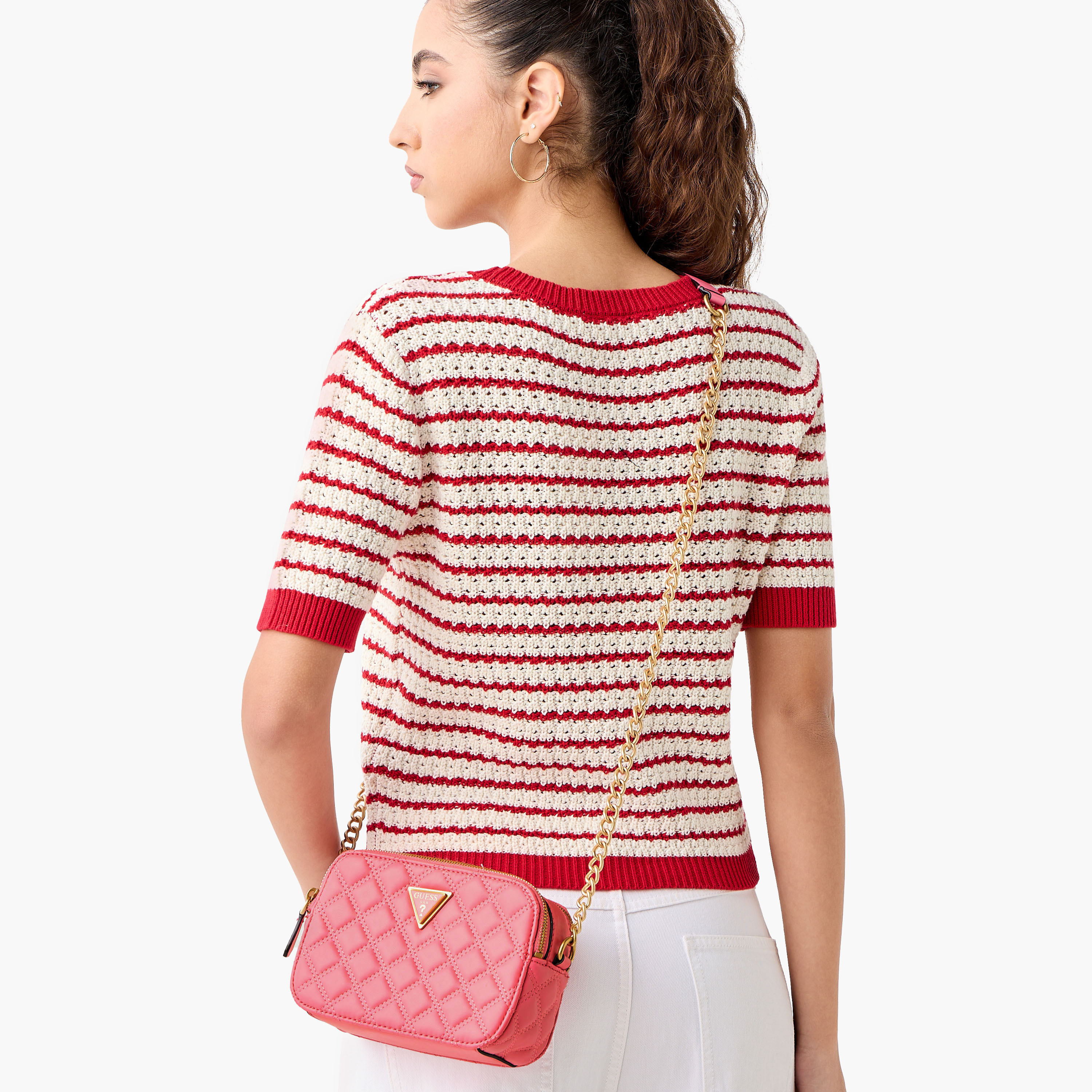 Guess Giully Textured Crossbody Bag with Zip Closure-women-bagsandwallets-handbags-image-2