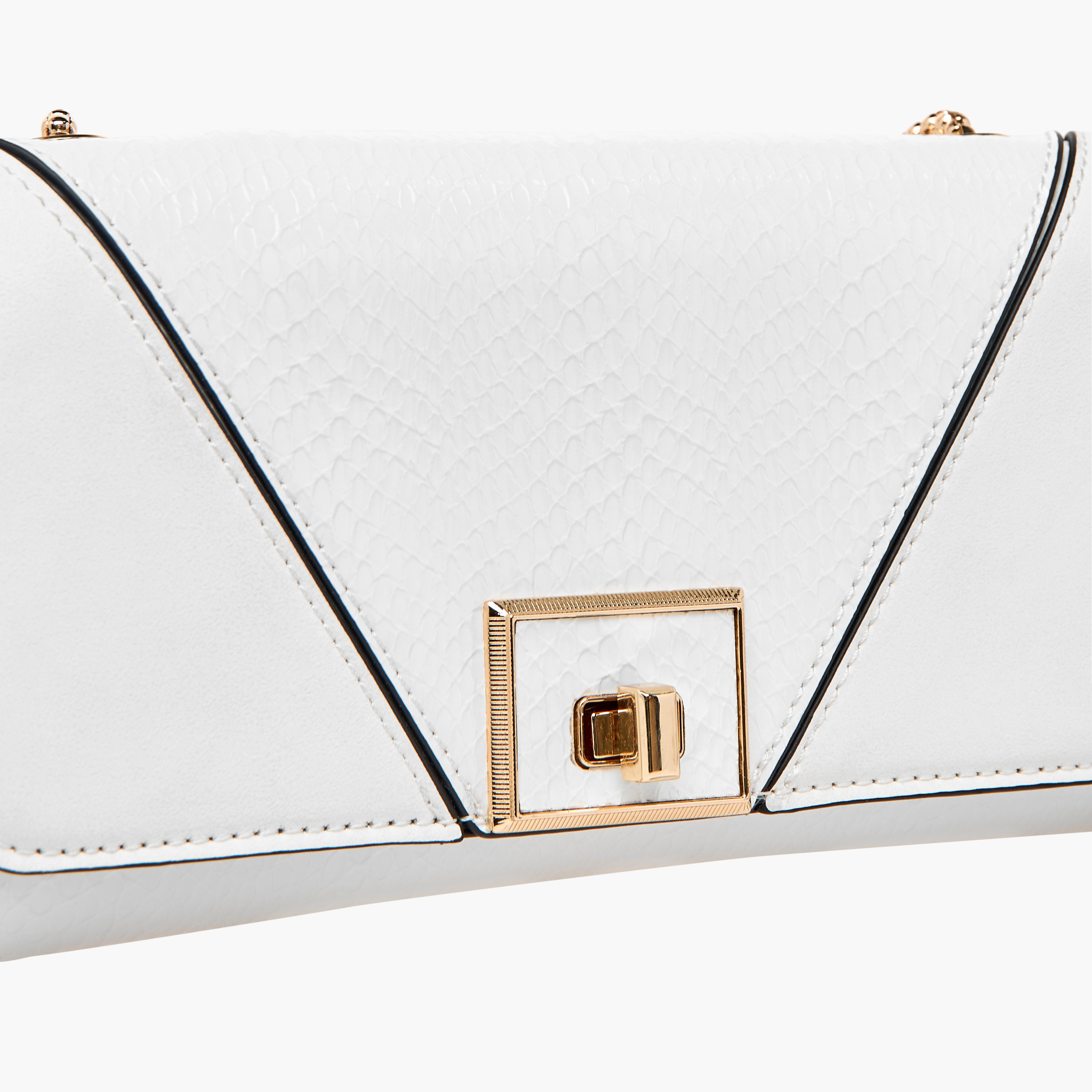 Celeste Textured Clutch with Chain Strap-women-bagsandwallets-wallets-image-4