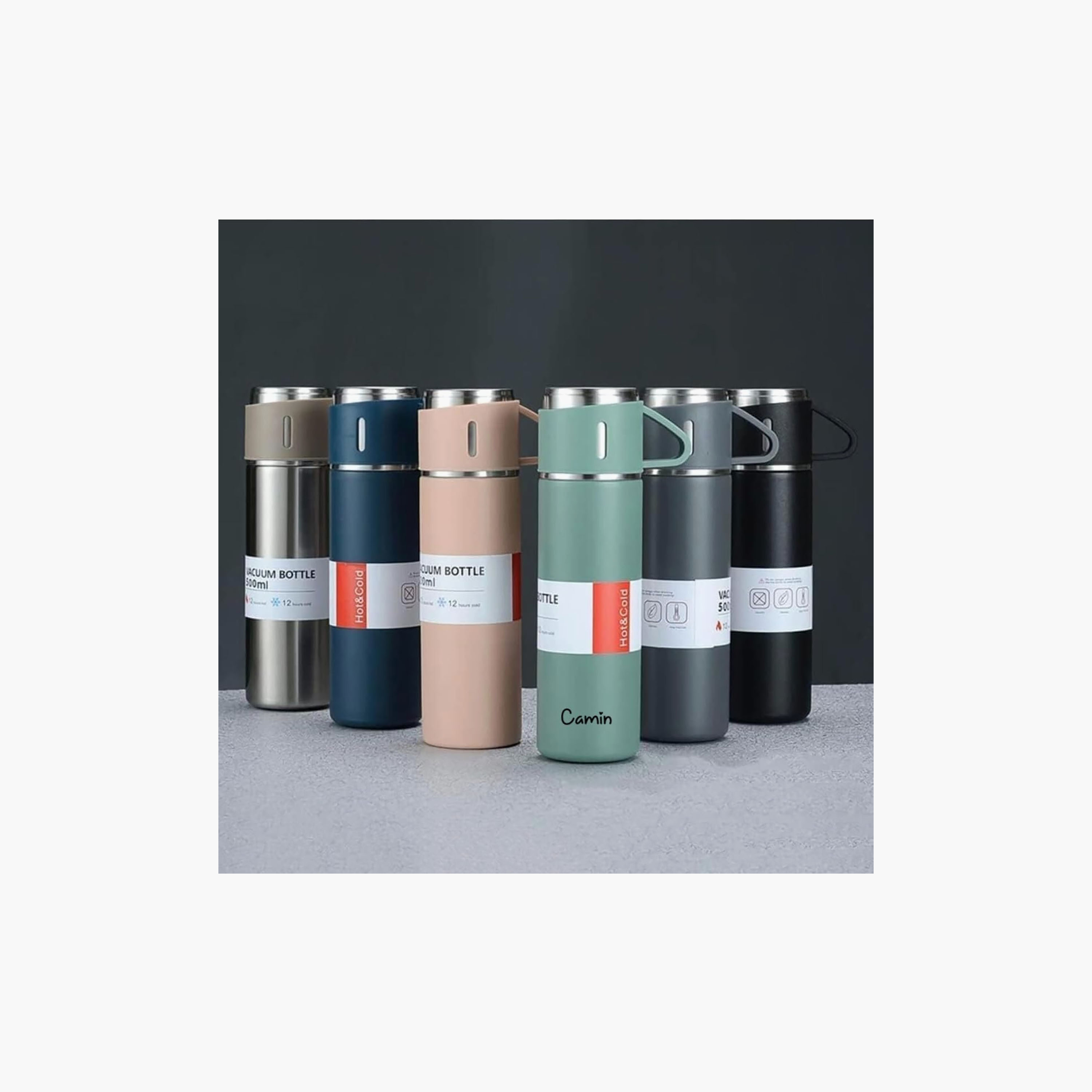 Camin Assorted Thermal Flask with Vacuum Insulation-baby-feeding-accessories-image-2