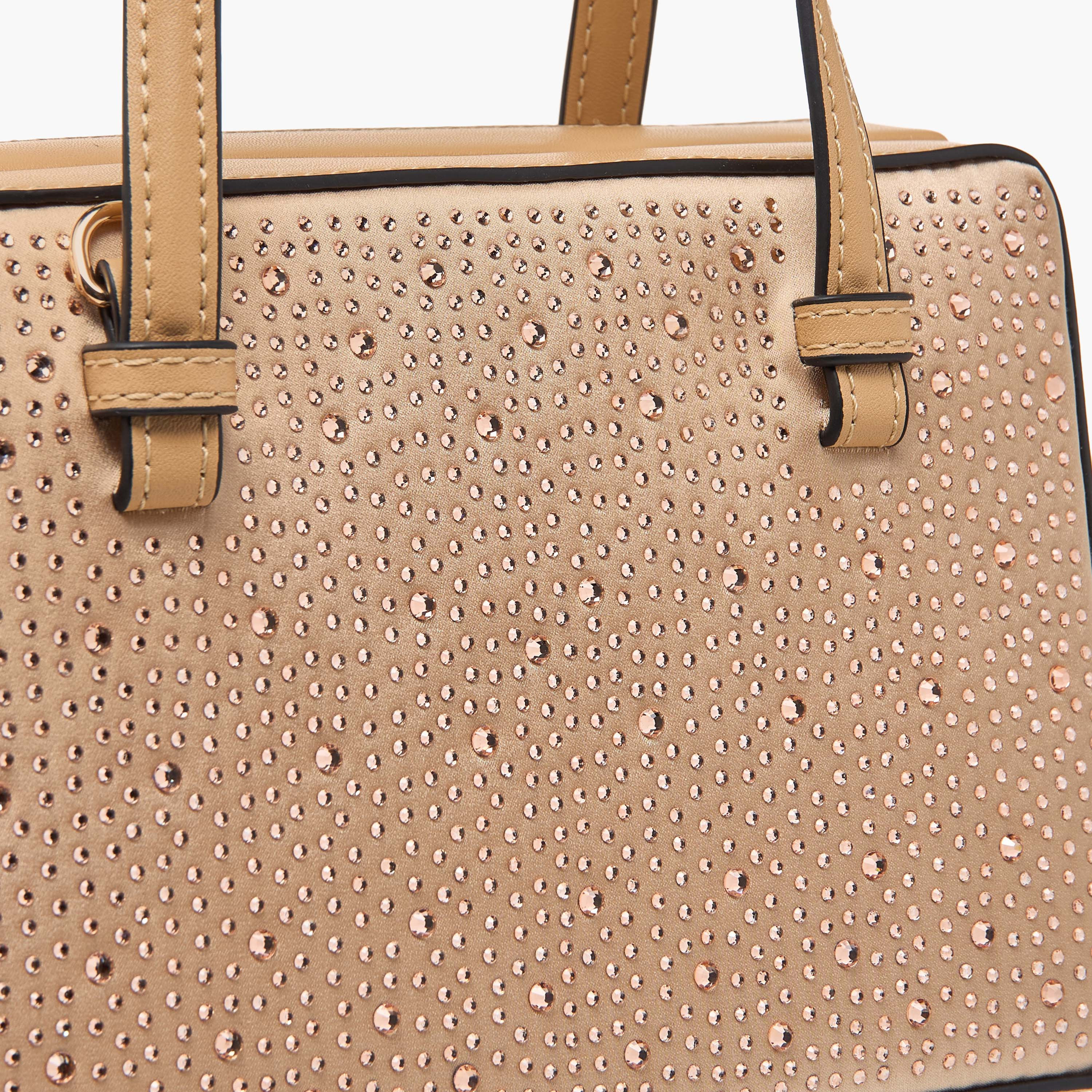 Celeste Embellished Tote Bag with Adjustable Strap and Magnetic Closure-women-bagsandwallets-handbags-image-4