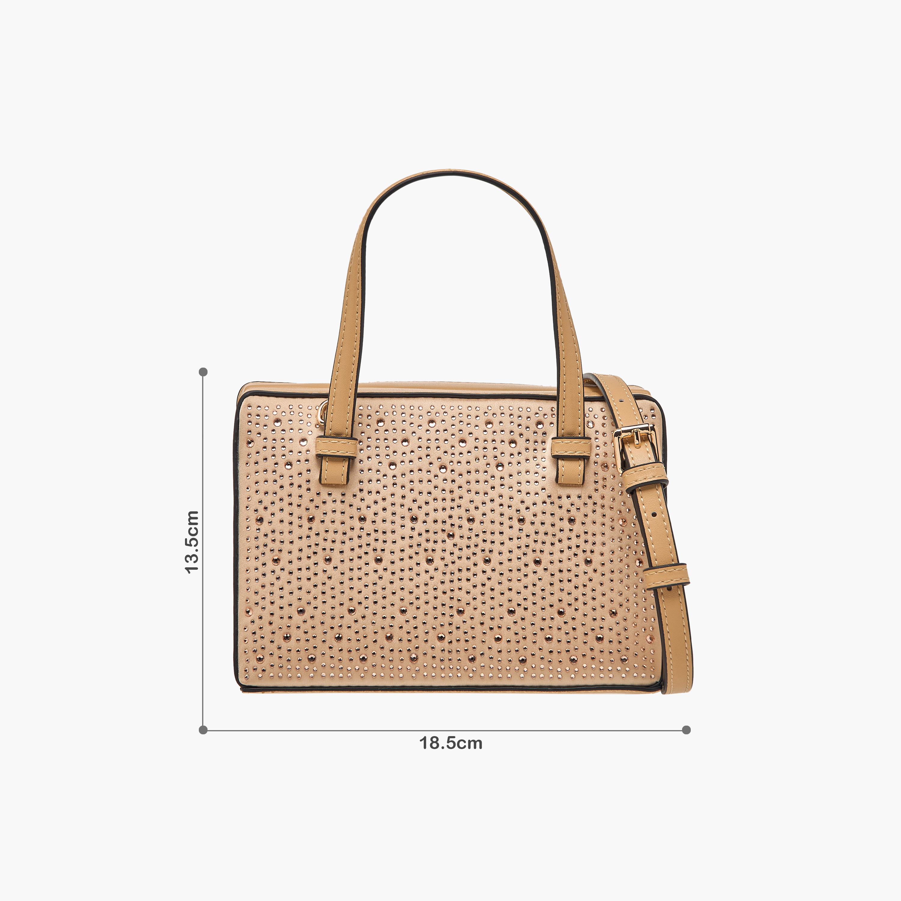 Celeste Embellished Tote Bag with Adjustable Strap and Magnetic Closure-women-bagsandwallets-handbags-image-8