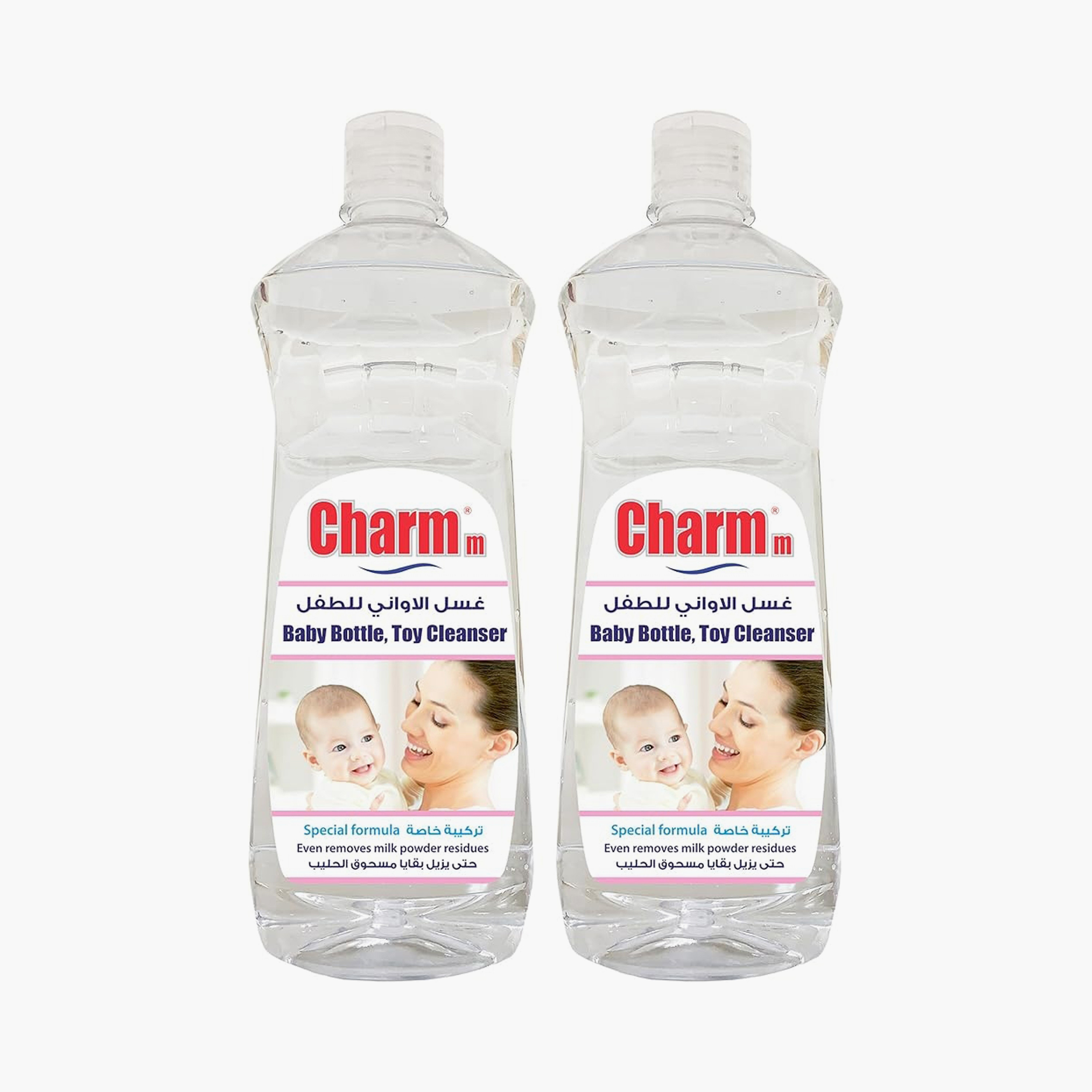 Charmm 2-Piece Feeding Bottle & Toy Cleanser - 750 ml-baby-feeding-cleaningliquids-image-1