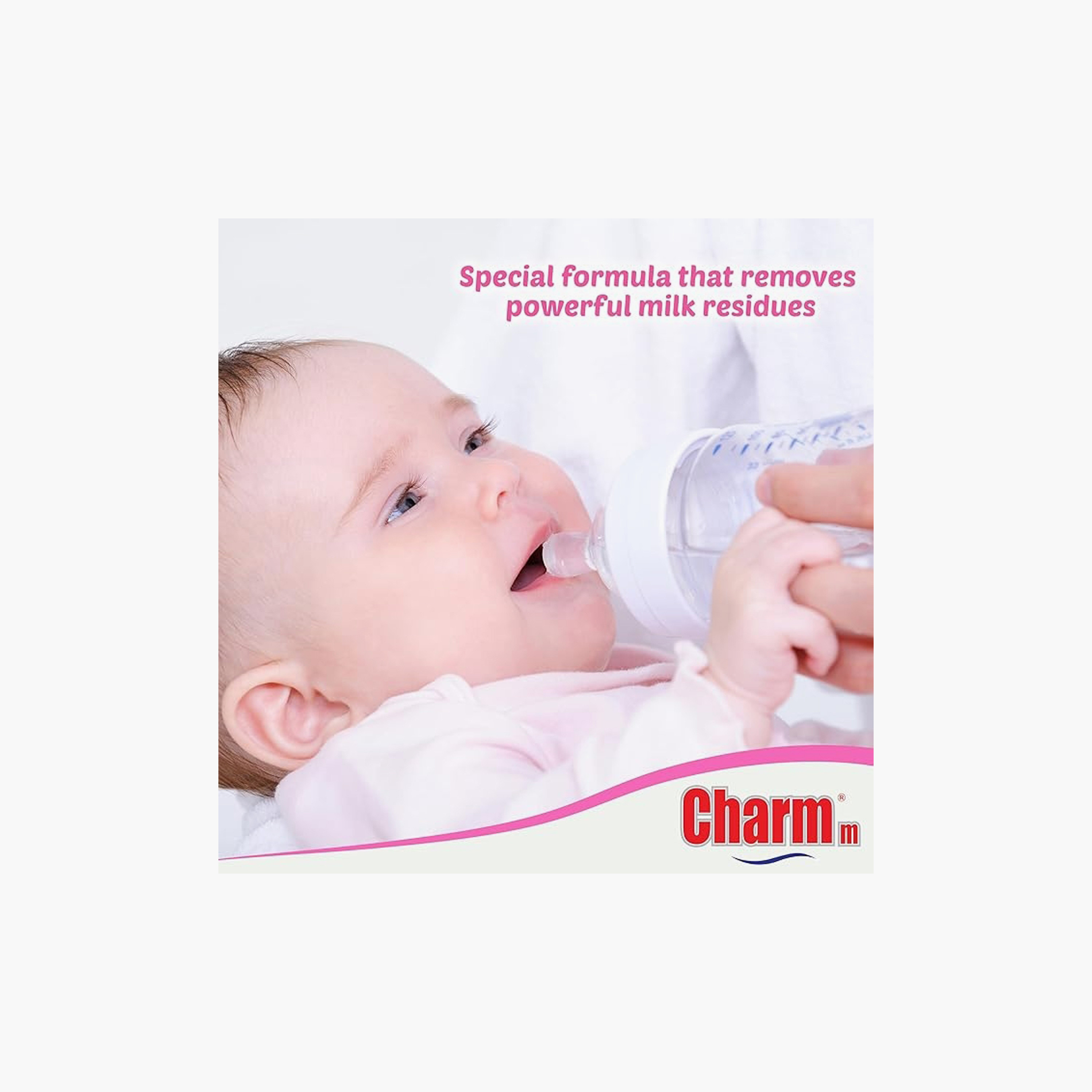 Charmm 2-Piece Feeding Bottle & Toy Cleanser - 750 ml-baby-feeding-cleaningliquids-image-2