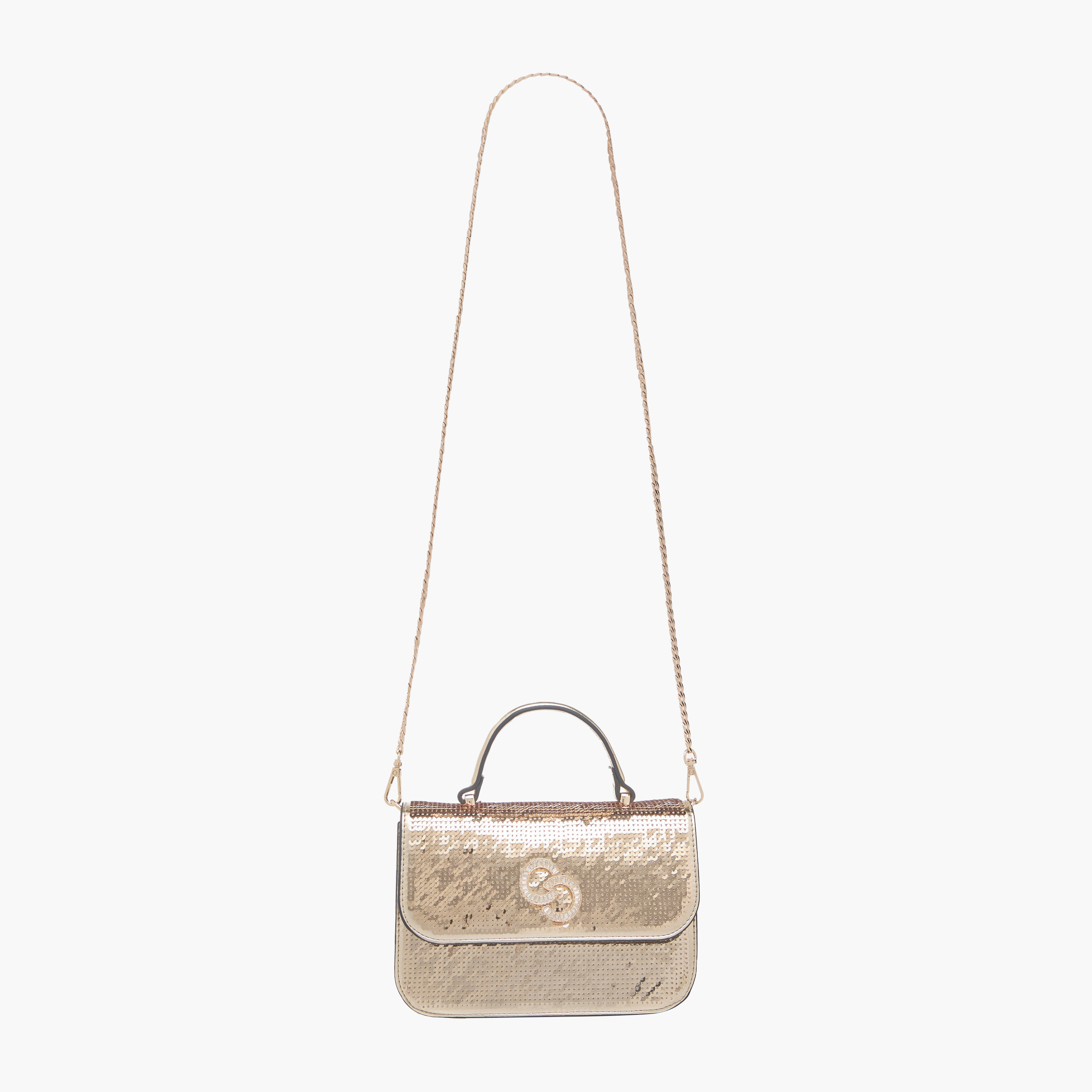 شنطة ساتشيل بمقبض وحزام قابل للفصل وزينة ترتر من سيليست-women-bagsandwallets-handbags-image-2