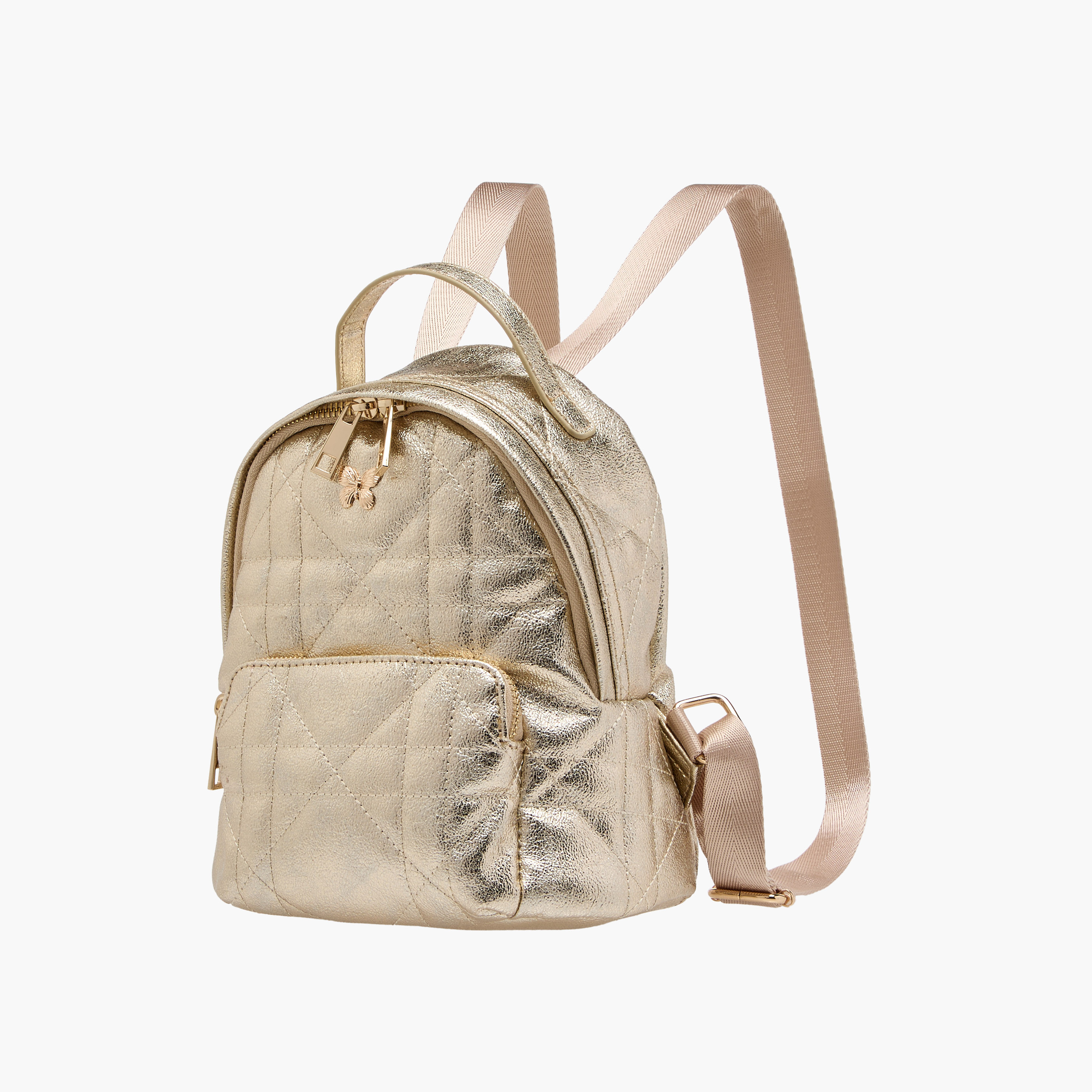 شنطة ظهر مبطنة بسحاب إغلاق وحمالات قابلة للتعديل من ليتل ميسي-girls-accessories-bags-image-2