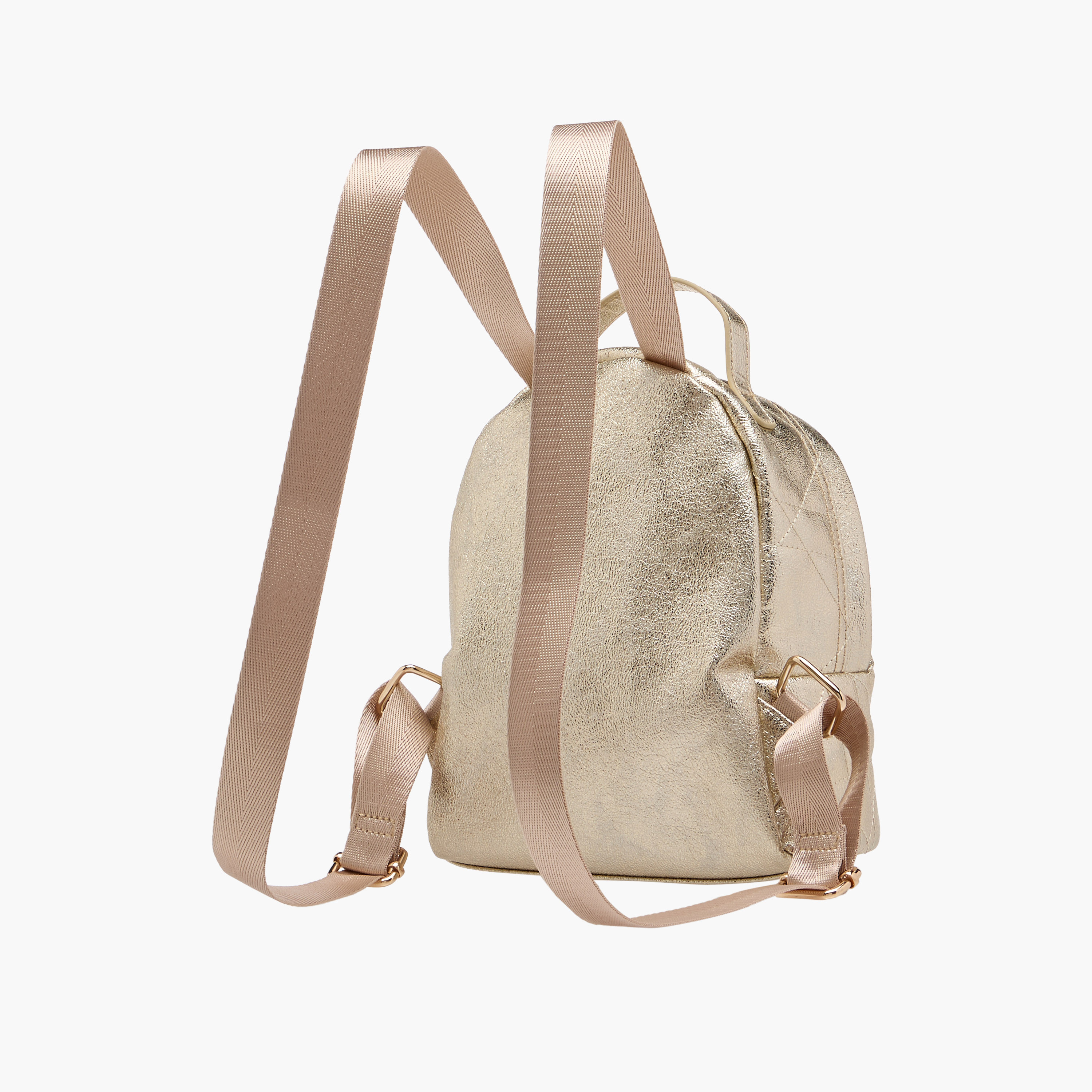شنطة ظهر مبطنة بسحاب إغلاق وحمالات قابلة للتعديل من ليتل ميسي-girls-accessories-bags-image-3