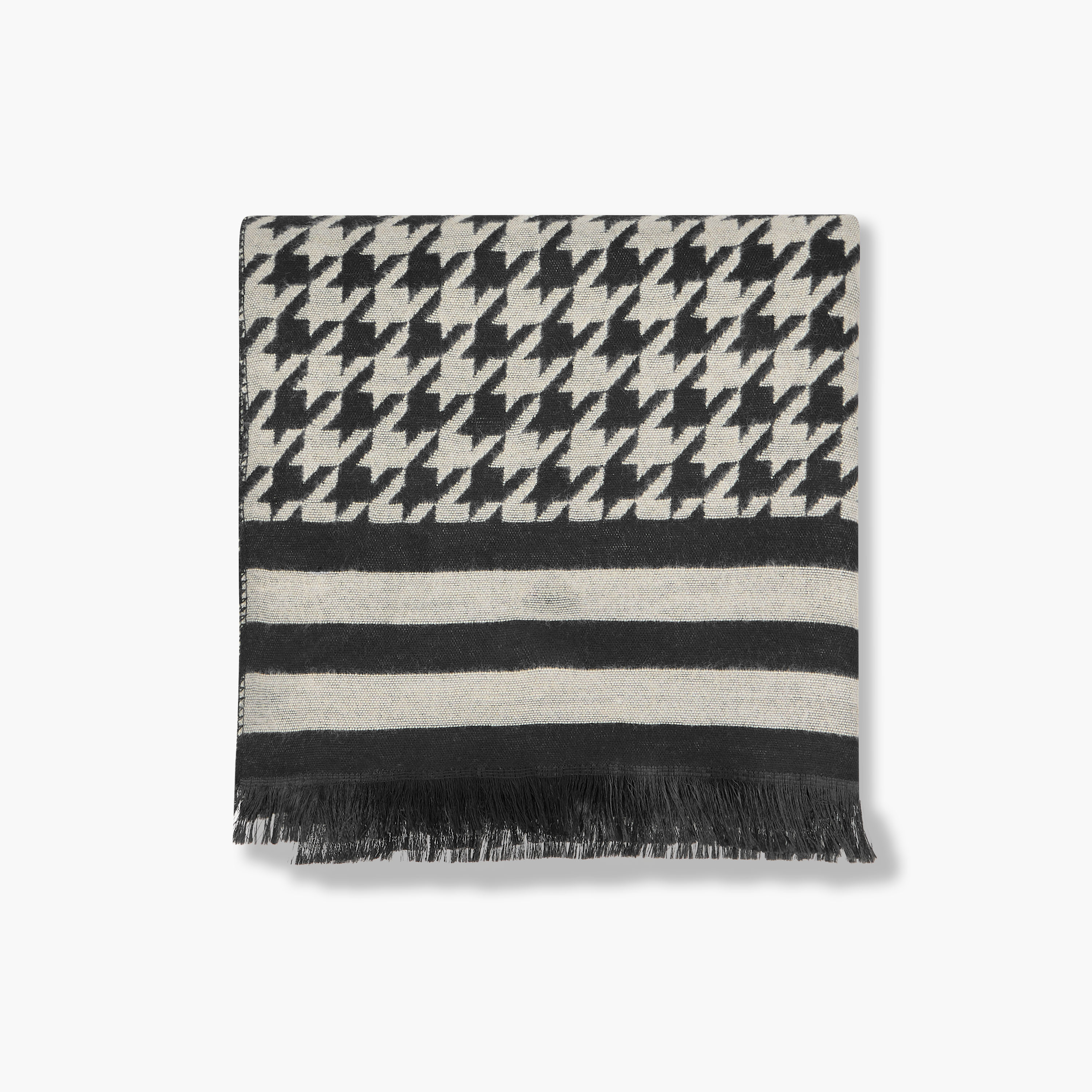 Zora Scarf Winter Houndstooth Print Multicolour-women-clothingaccessories-scarves-image-2