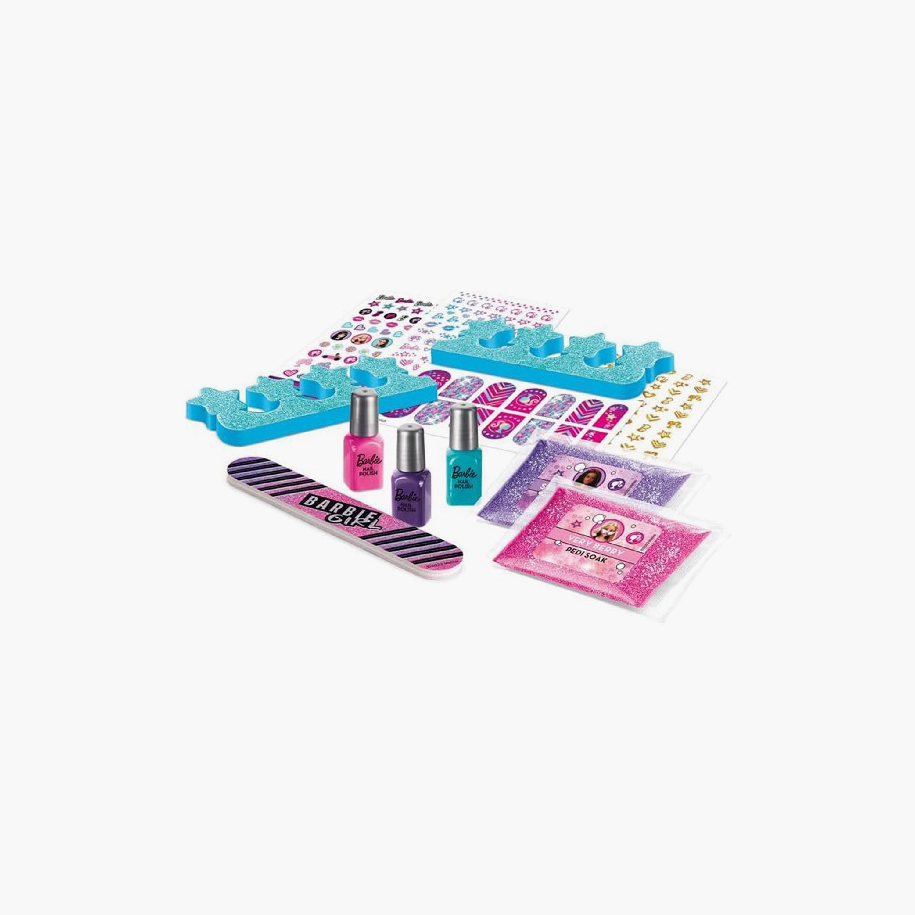 Barbie Sparkling Mani-Pedi Designer Kit-toys-roleplay-makeupandcosmeticsets-image-1