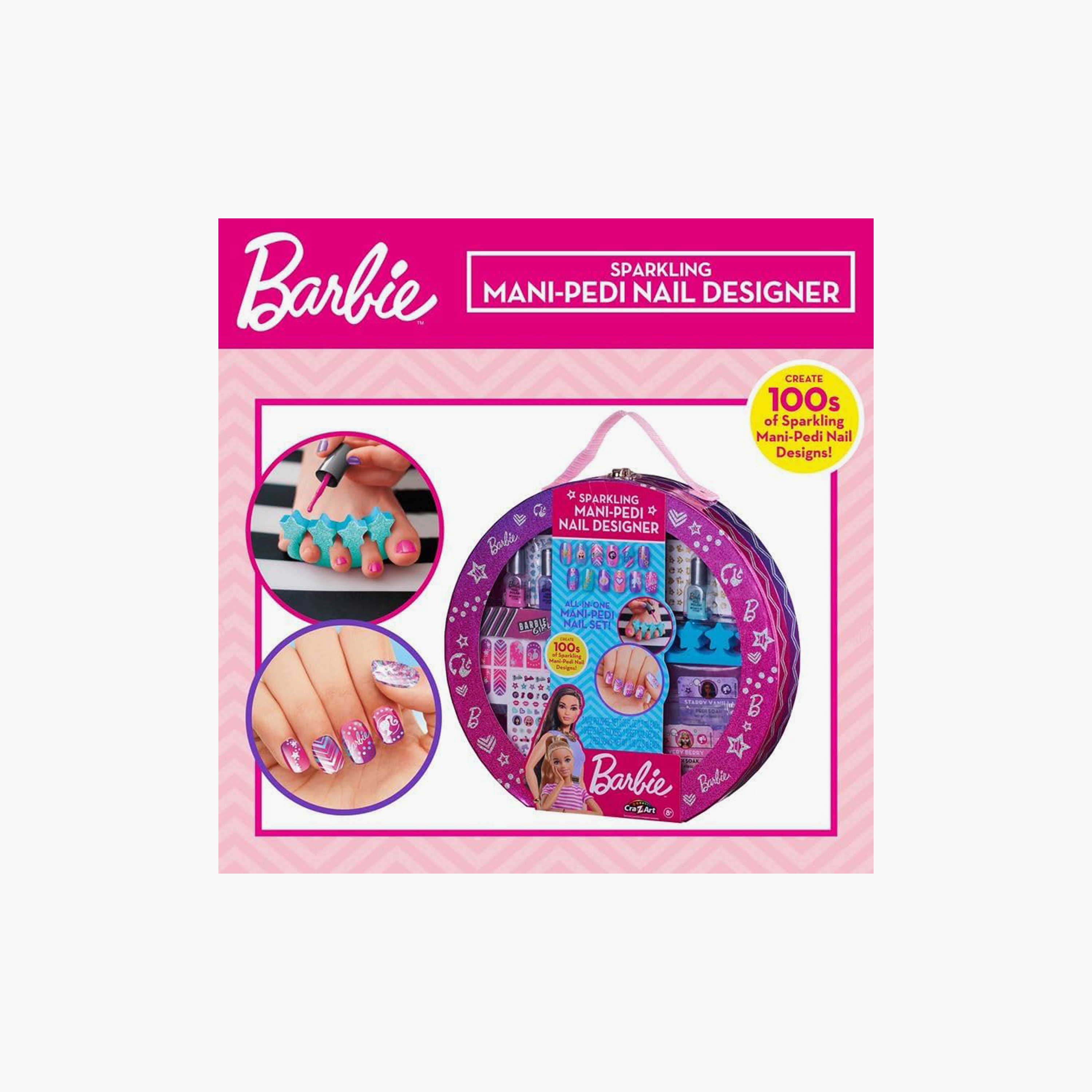 Barbie Sparkling Mani-Pedi Designer Kit-toys-roleplay-makeupandcosmeticsets-image-3