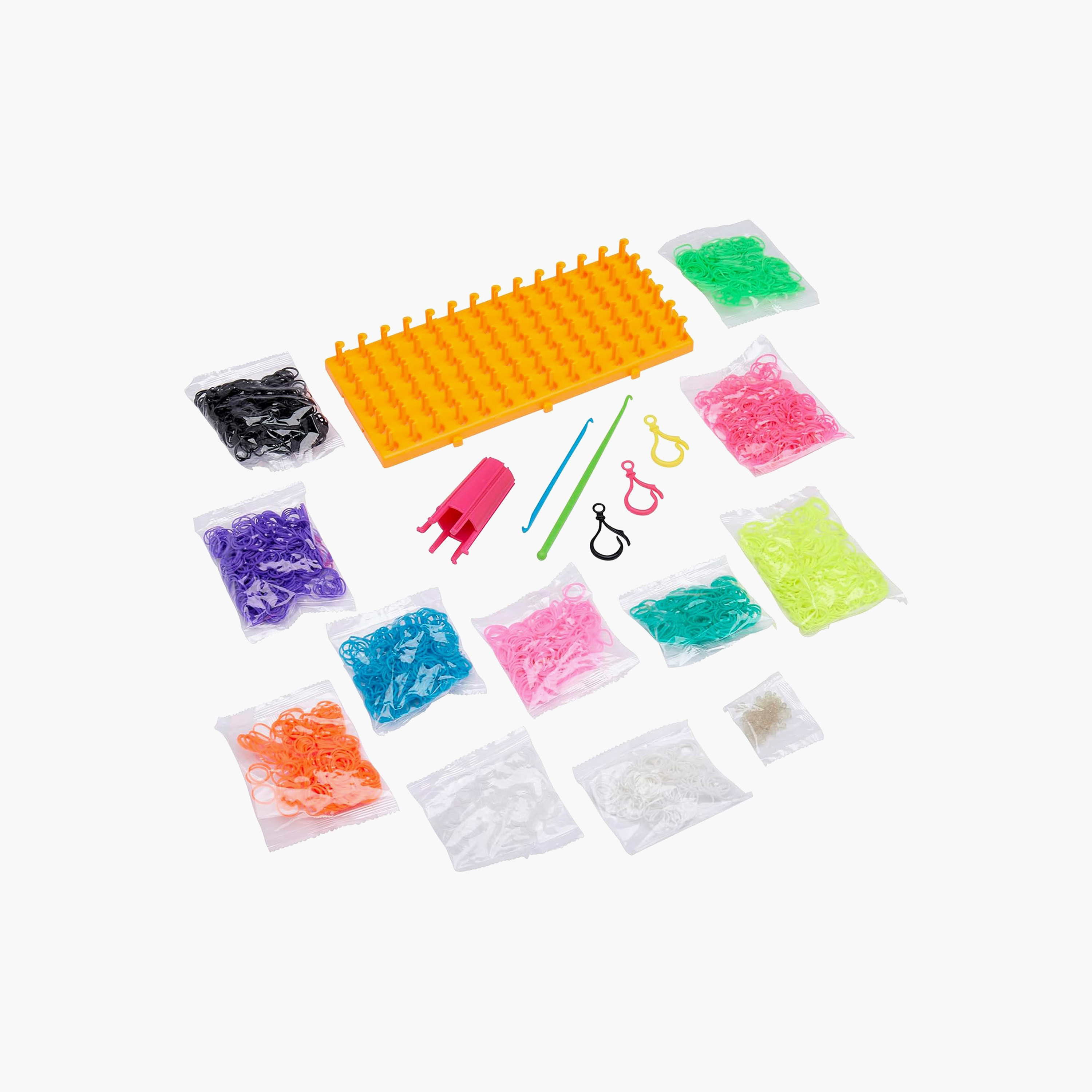 Shimmer N Sparkle Super Cra-z-Loom DIY Bracelet Kit with Double-Wide Loom-school-artsandcrafts-image-1