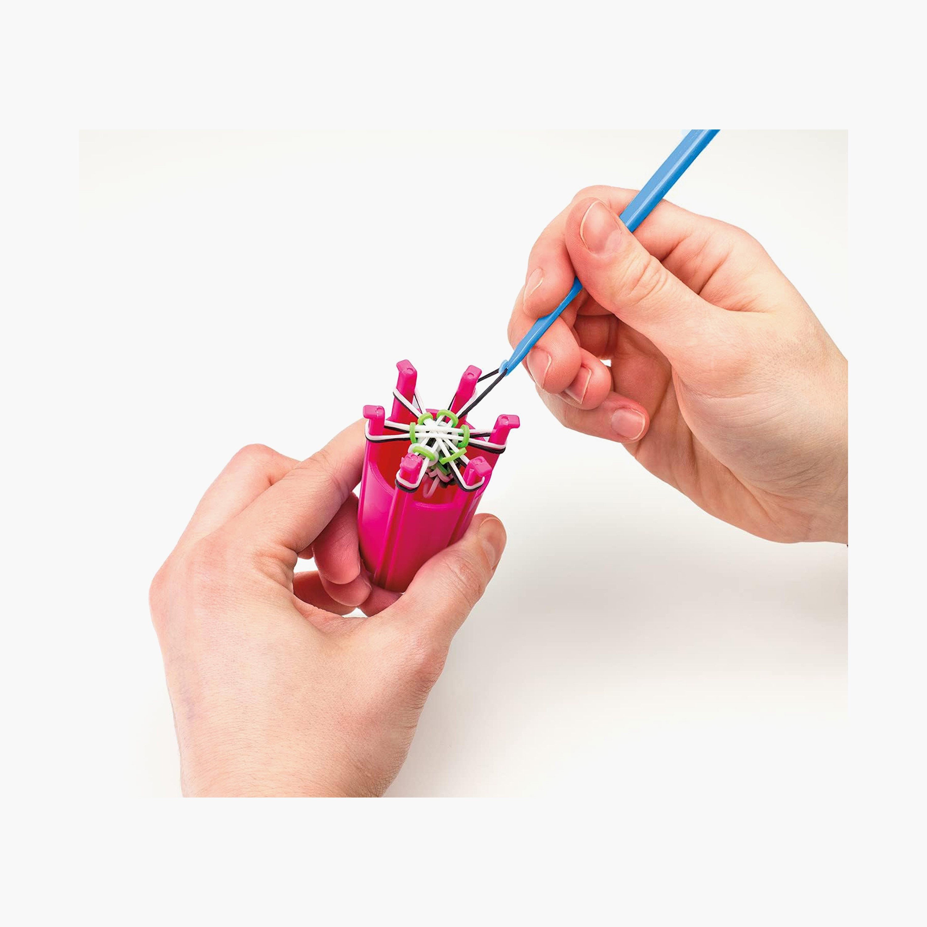 Shimmer N Sparkle Super Cra-z-Loom DIY Bracelet Kit with Double-Wide Loom-school-artsandcrafts-image-4