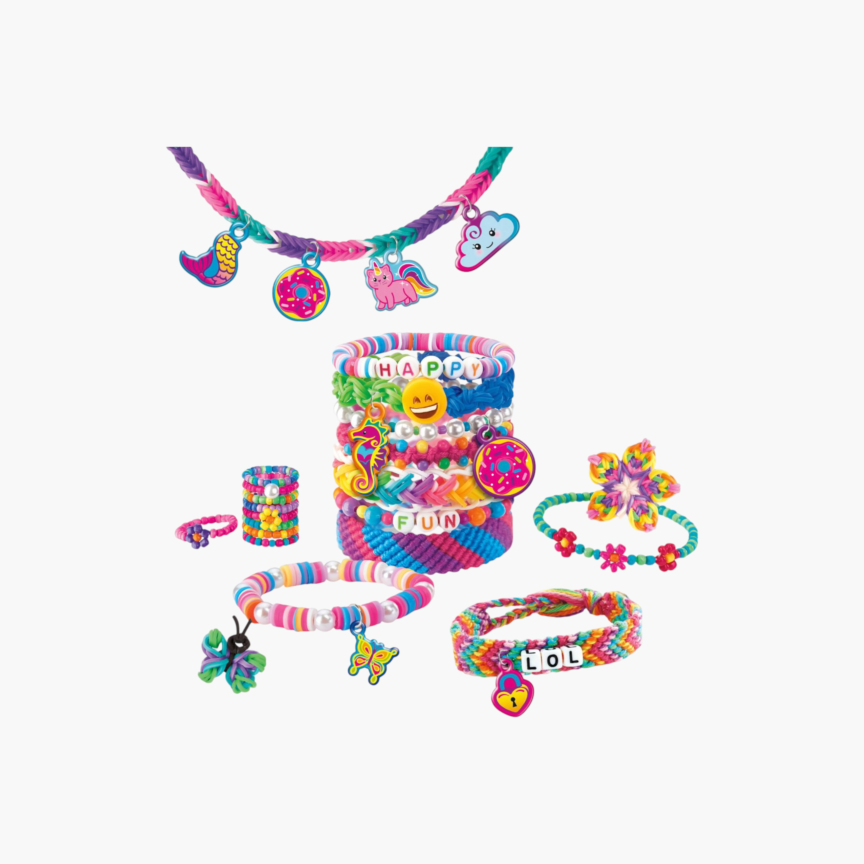 Shimmer 'n Sparkle Crazloom All-In-One Loom Bead and Charm Friendship Studio-school-artsandcrafts-image-1