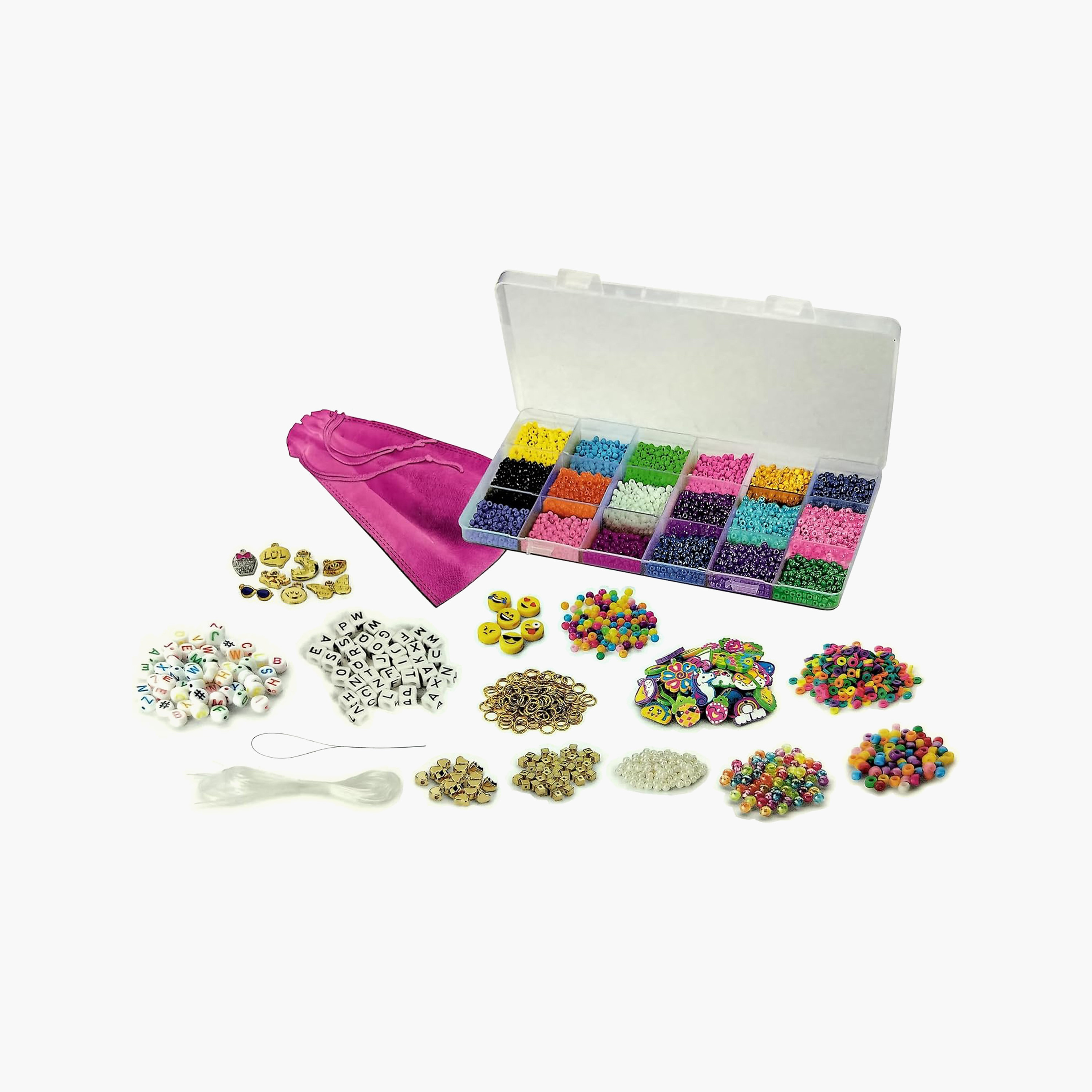 Shimmer N Sparkle Bead Mania Friendship Studio DIY Bracelet Set-school-artsandcrafts-image-6