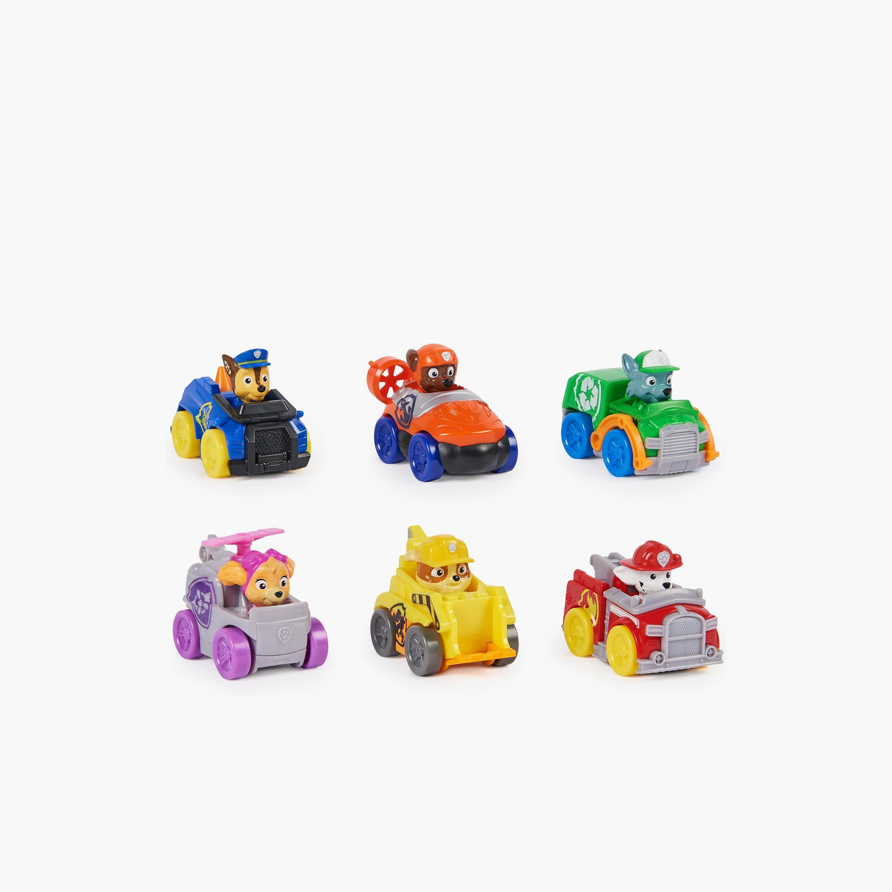 PAW Patrol 6-Piece Pup Squad Racers Car Set-toys-playvehicles-cars-image-1