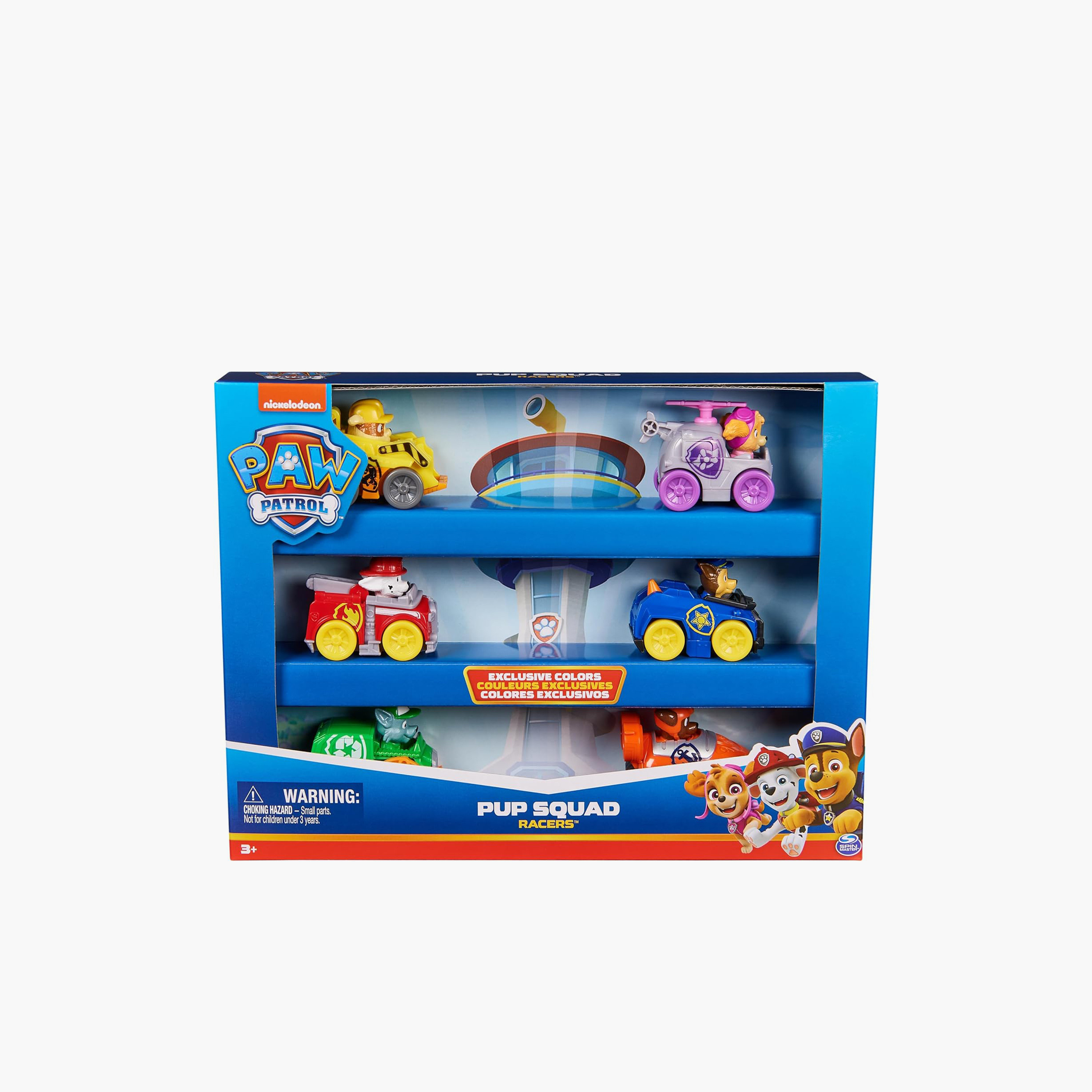 PAW Patrol 6-Piece Pup Squad Racers Car Set-toys-playvehicles-cars-image-4