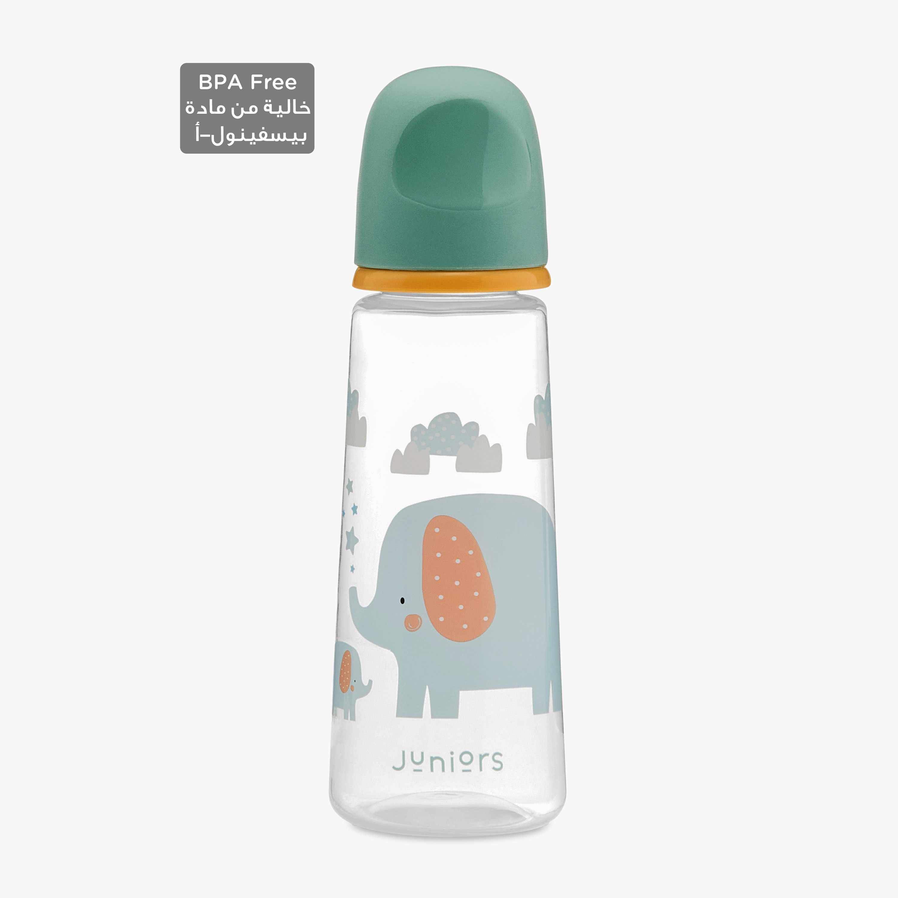 Juniors Printed Feeding Bottle - 250 ml (3 months+)-baby-feeding-feedingbottles-bottlesandteats-image-1