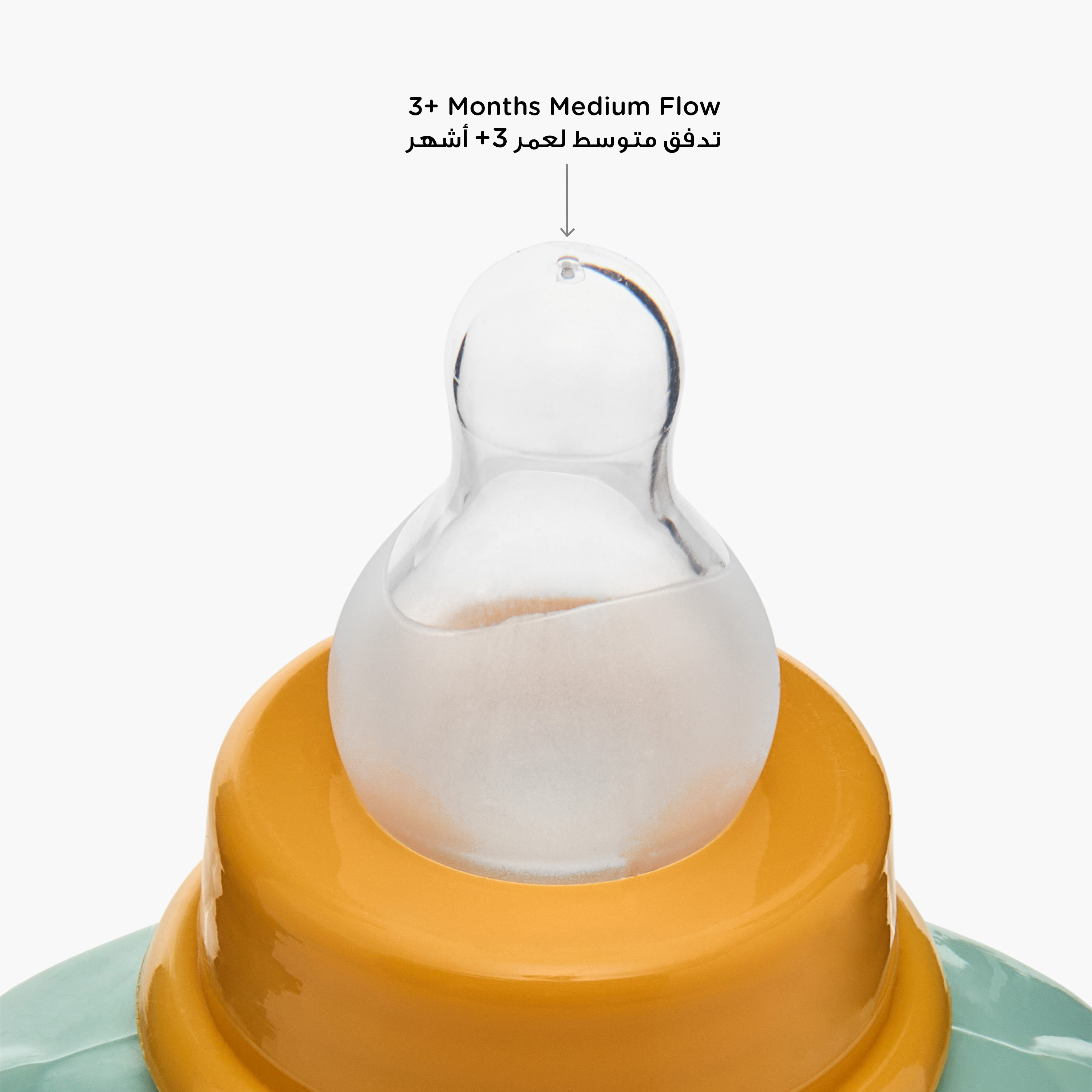 Juniors Printed Feeding Bottle with Handle - 250 ml-baby-feeding-feedingbottles-bottlesandteats-image-4
