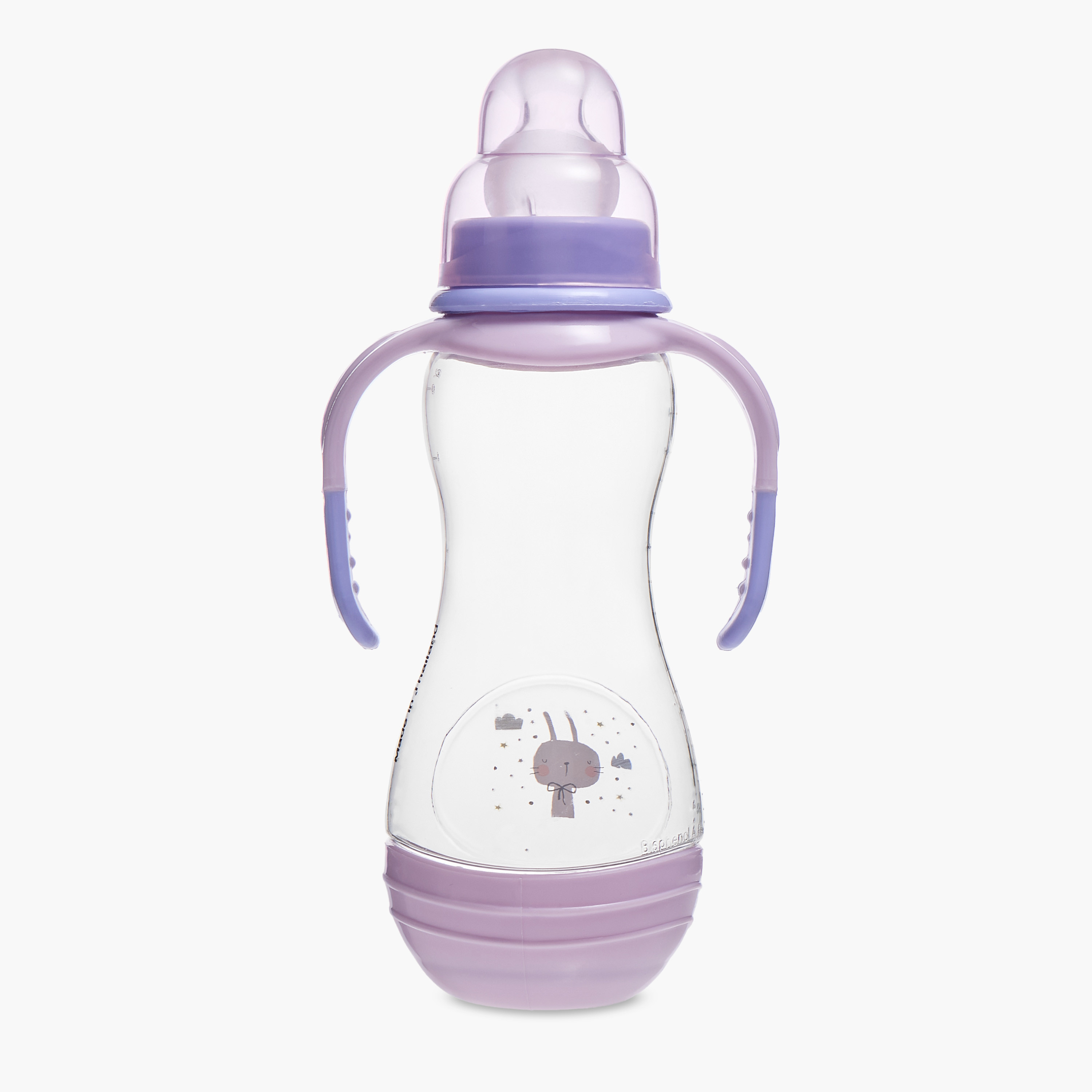 Juniors Printed Feeding Bottle with Handle - 250 ml-baby-feeding-feedingbottles-bottlesandteats-image-2