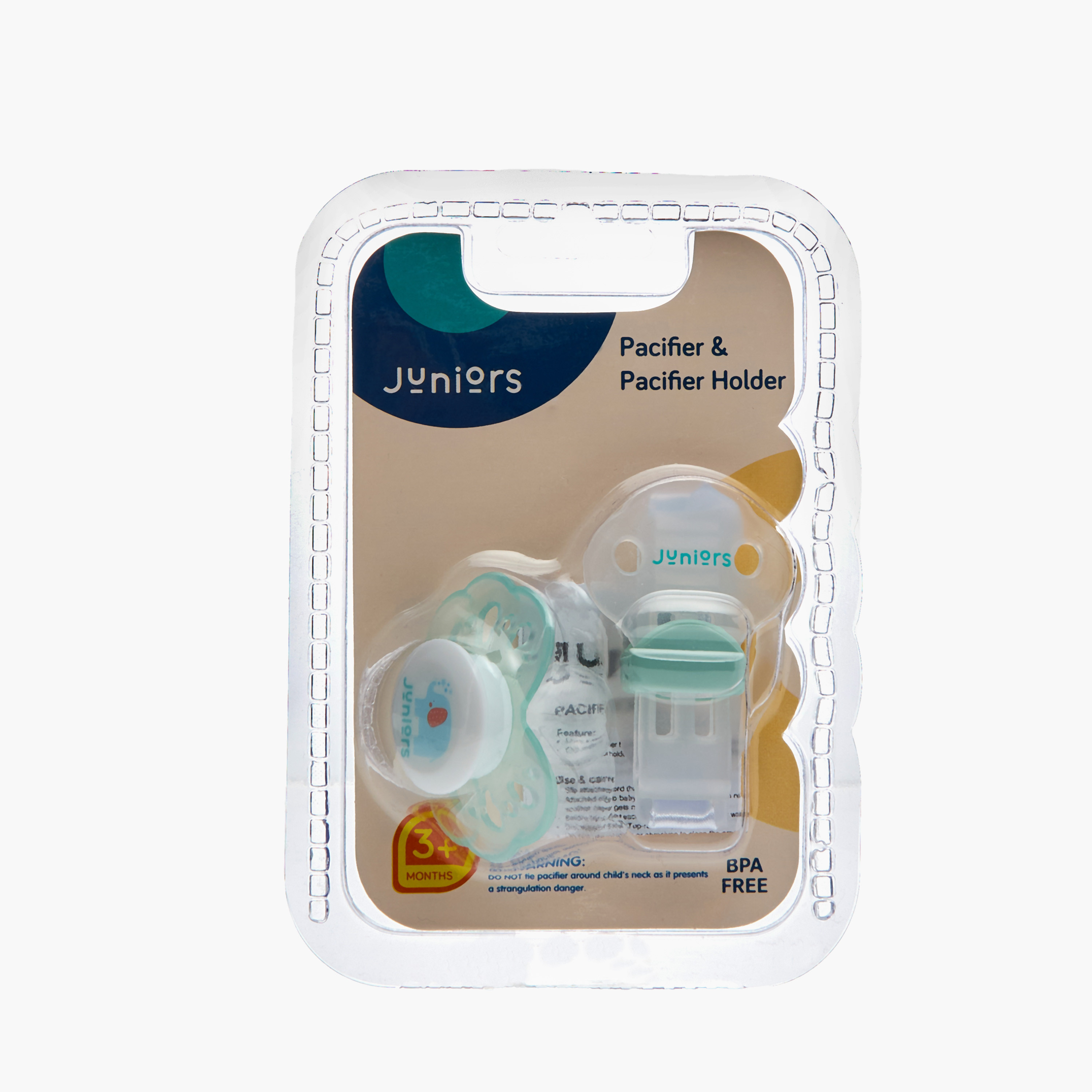 Juniors Silicon Soother with Attachment Strap-baby-feeding-pacifiers-image-7