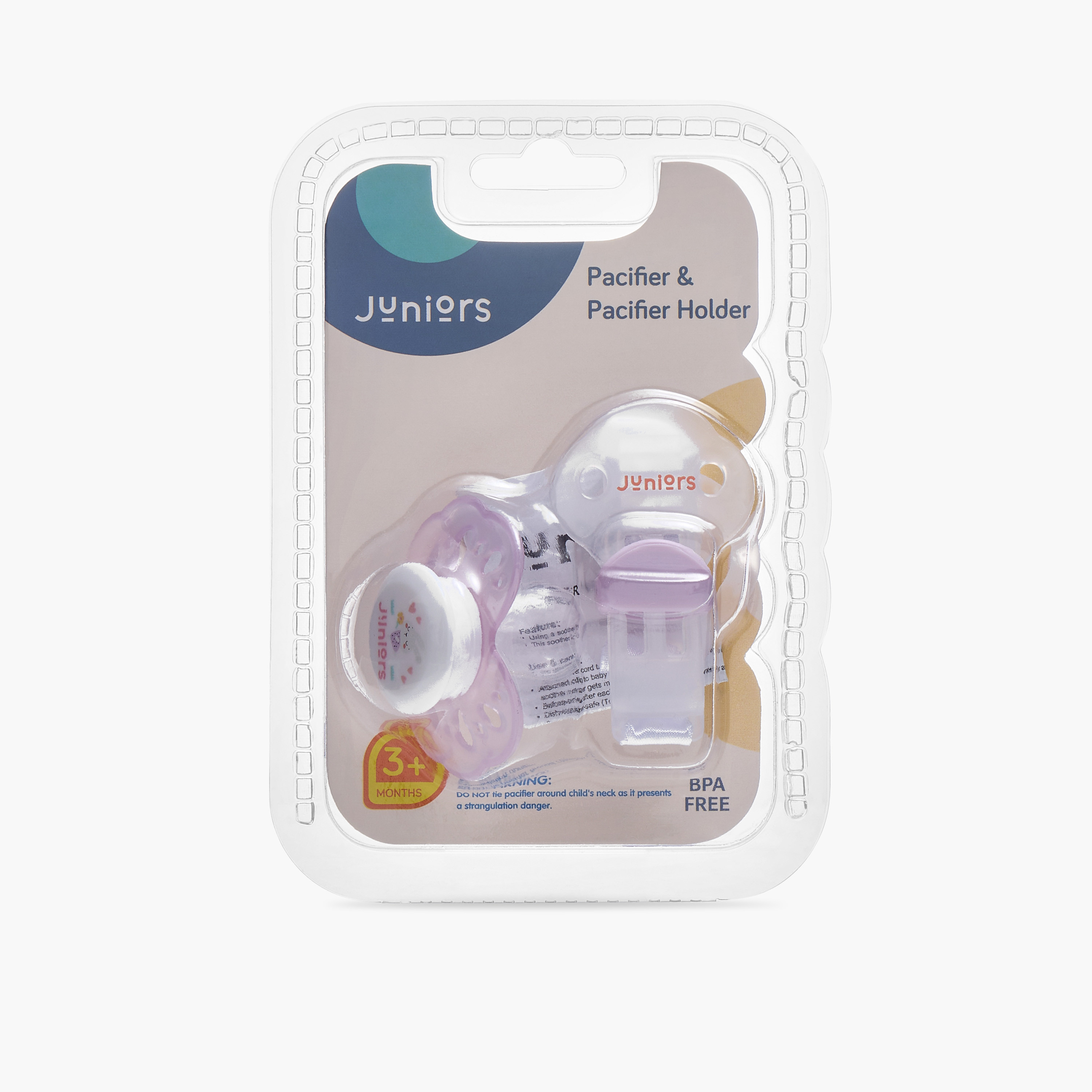 Juniors Silicon Soother with Attachment Strap-baby-feeding-pacifiers-image-7