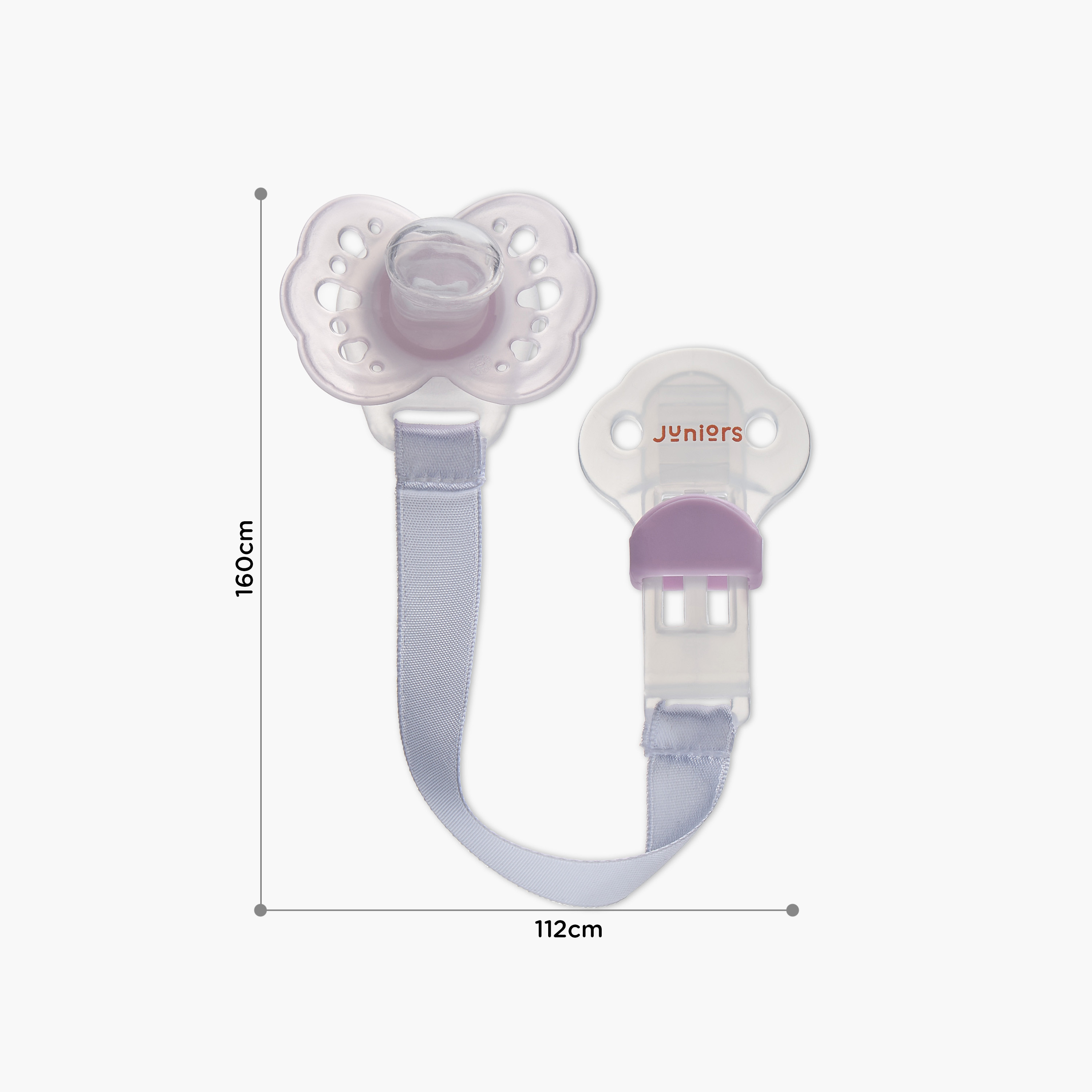 Juniors Silicon Soother with Attachment Strap-baby-feeding-pacifiers-image-8