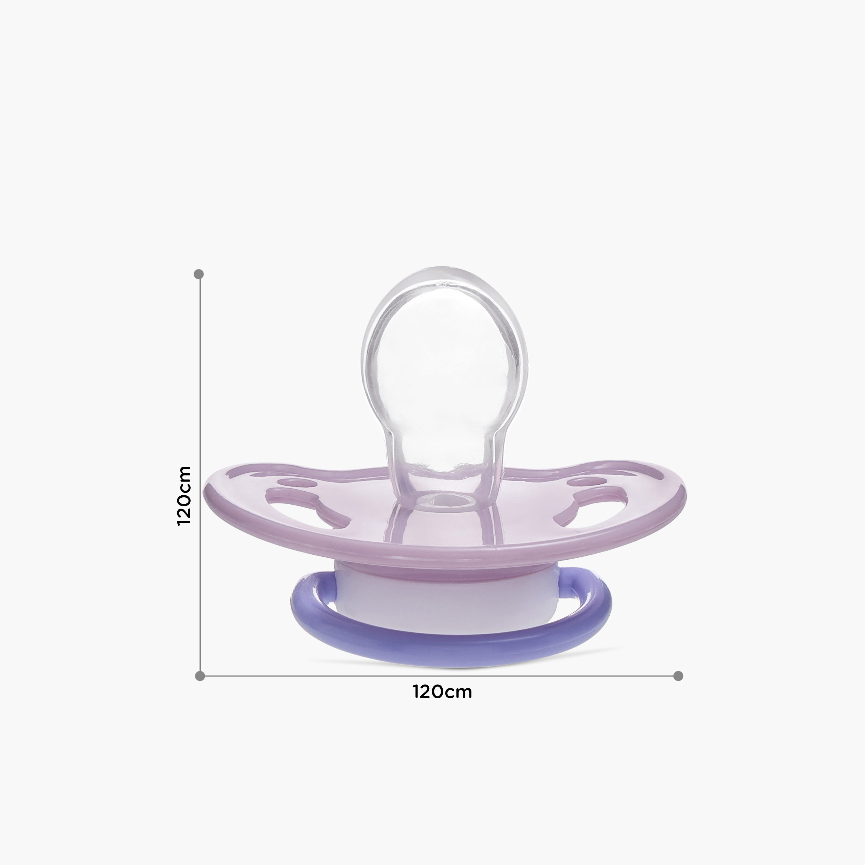 Juniors 2-Piece Silicon Pacifier Set - 0-6 months-baby-feeding-pacifiers-image-6