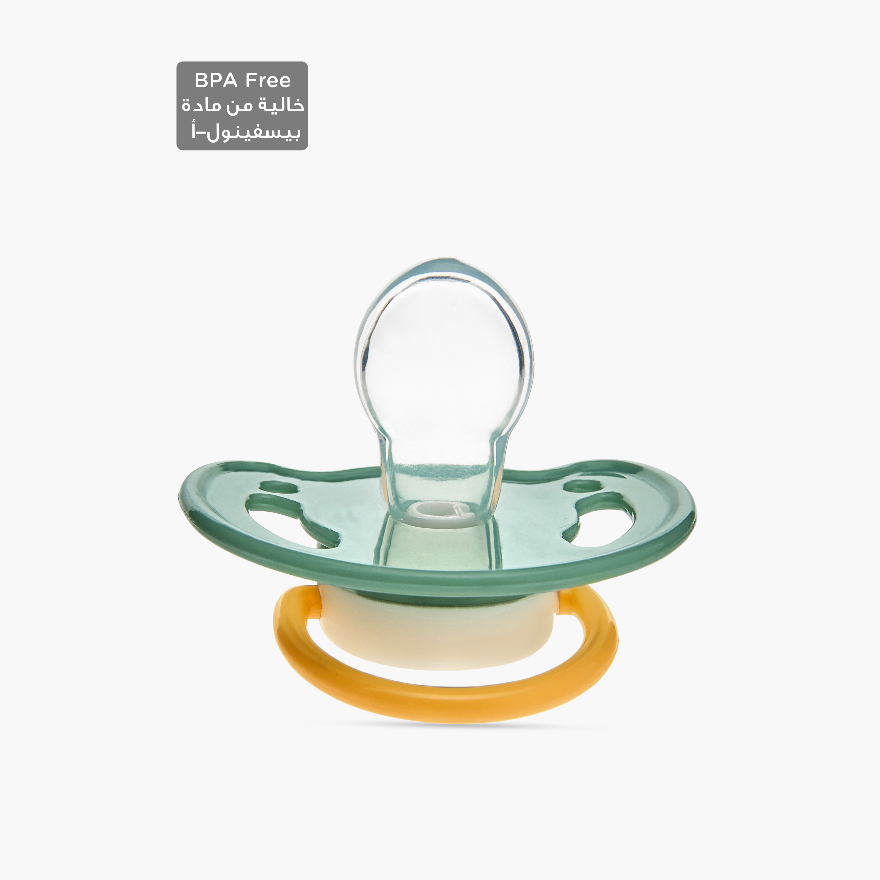 طقم لهاية سيليكون قطعتين من جونيورز - من 6 إلى 18 شهرًا-baby-feeding-pacifiers-image-5