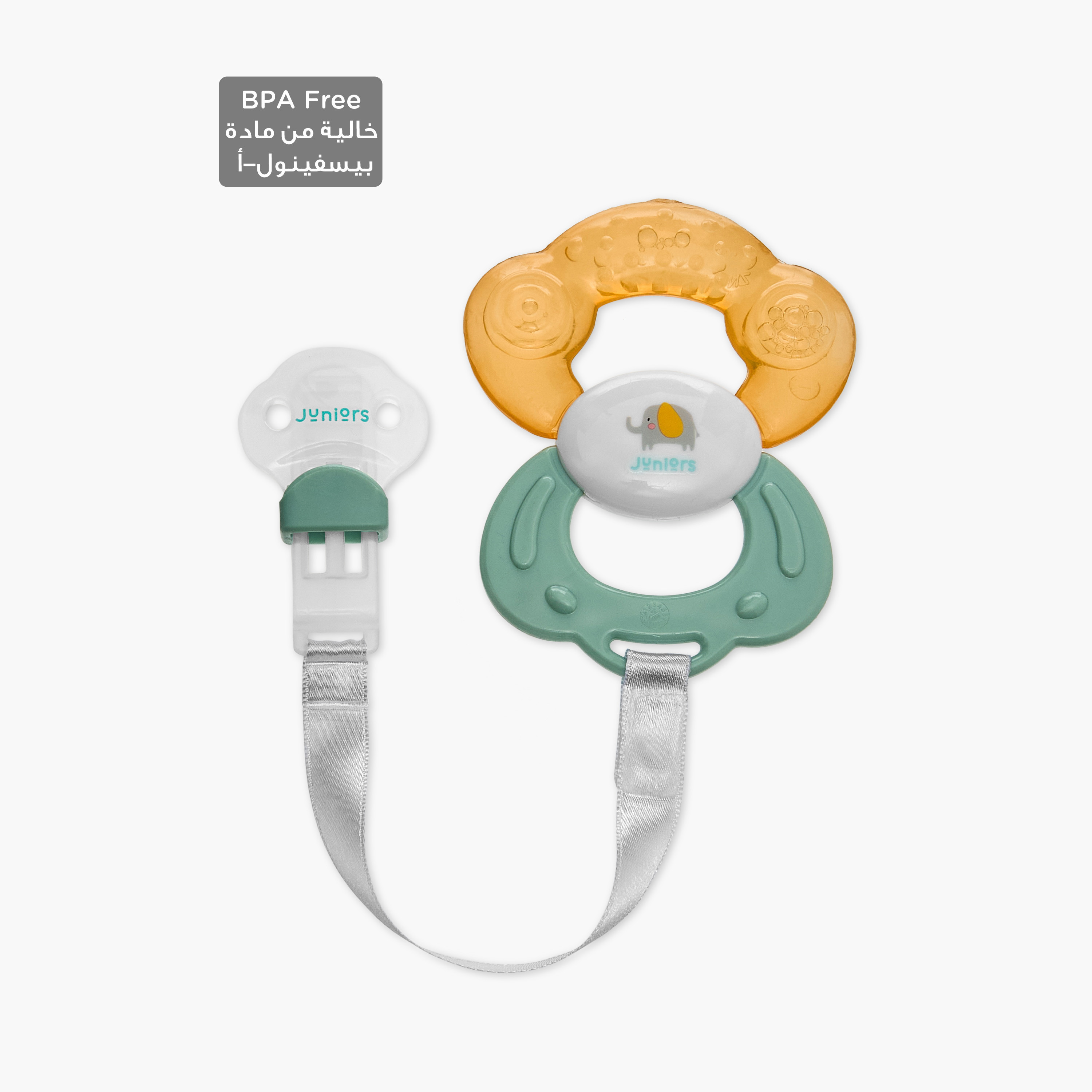 Juniors Water Filled Teether with Attachment Strap-baby-feeding-teethers-image-1