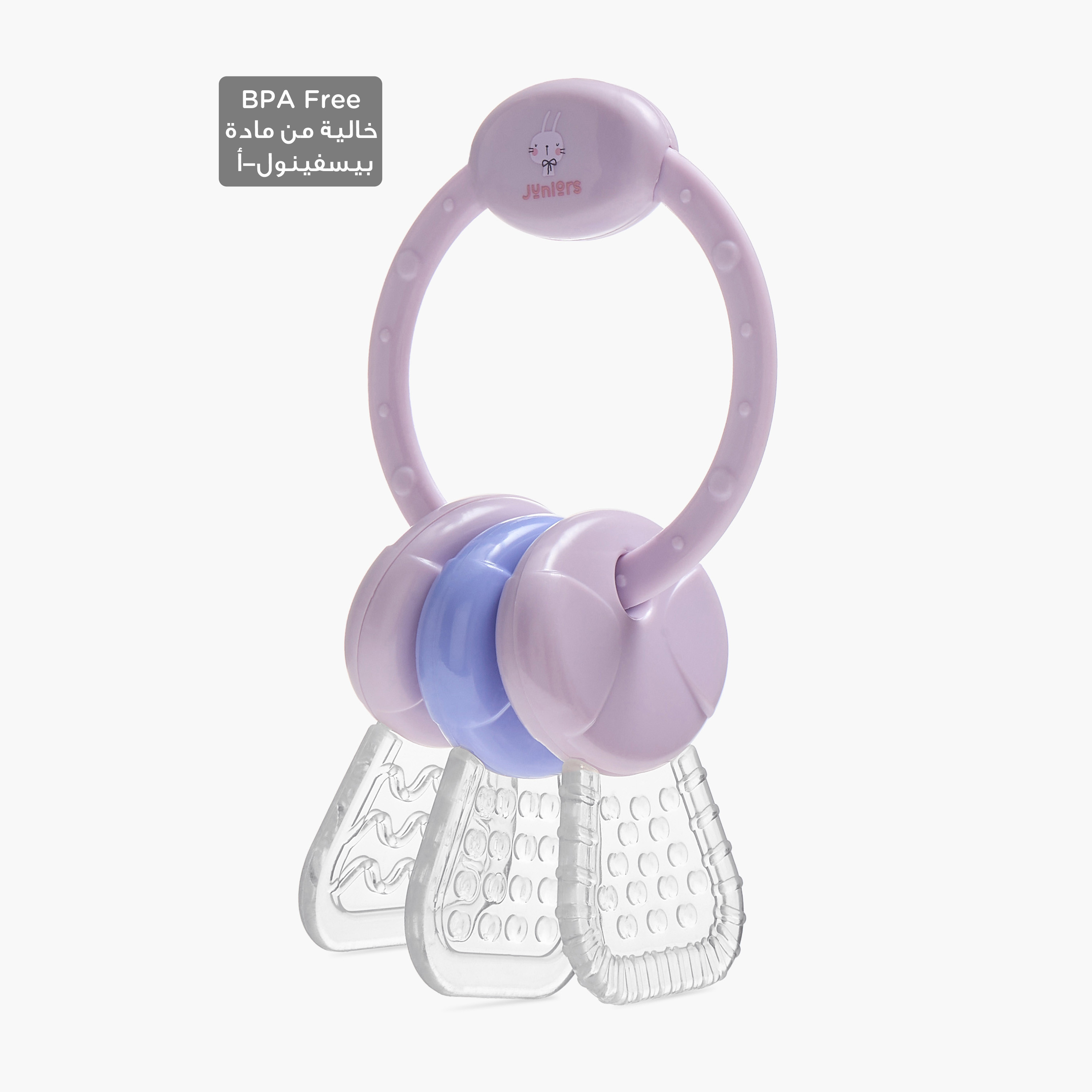 Juniors Hard and Soft Key Teether-baby-feeding-teethers-image-1