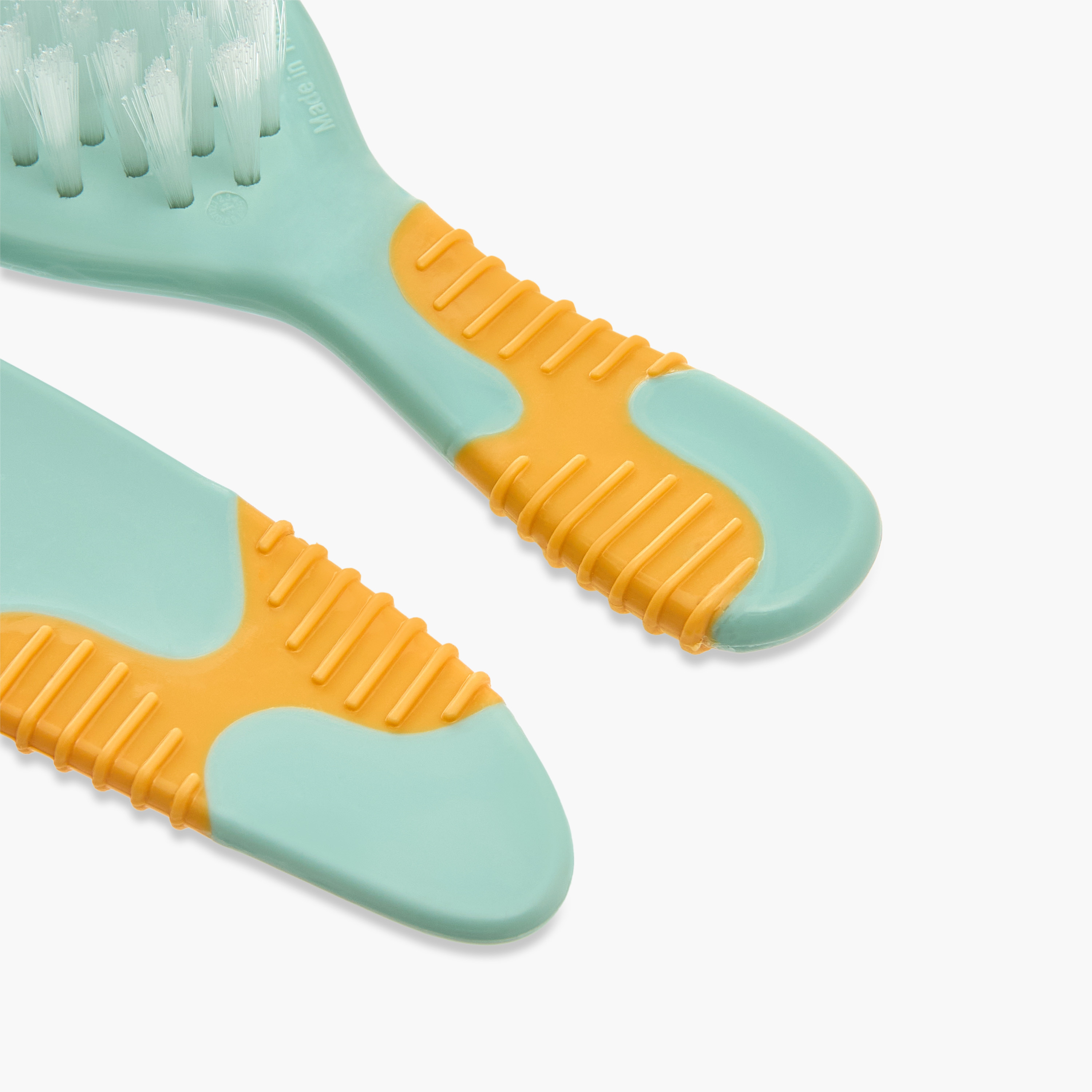 طقم مشط وفرشاة بمقبض ناعم من جونيورز-baby-bathandcare-grooming-image-5