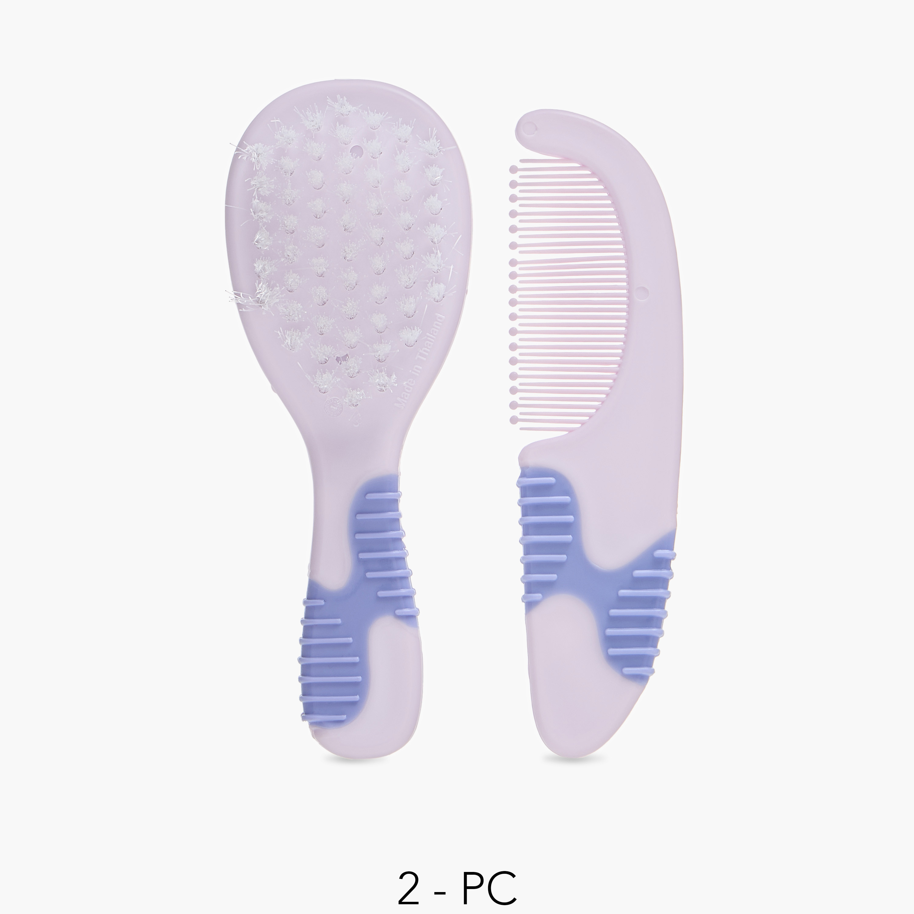 Juniors Soft Grip Brush and Comb Set-baby-bathandcare-grooming-image-1