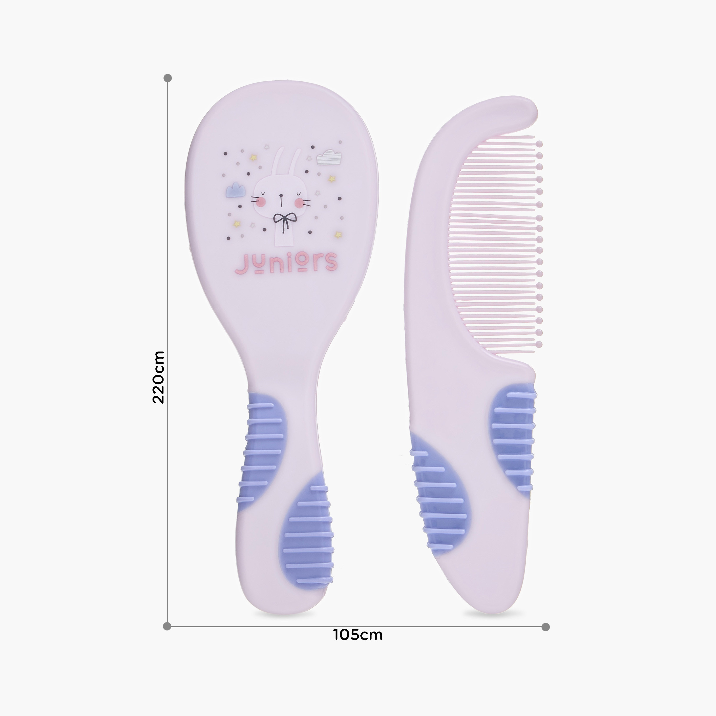 Juniors Soft Grip Brush and Comb Set-baby-bathandcare-grooming-image-9