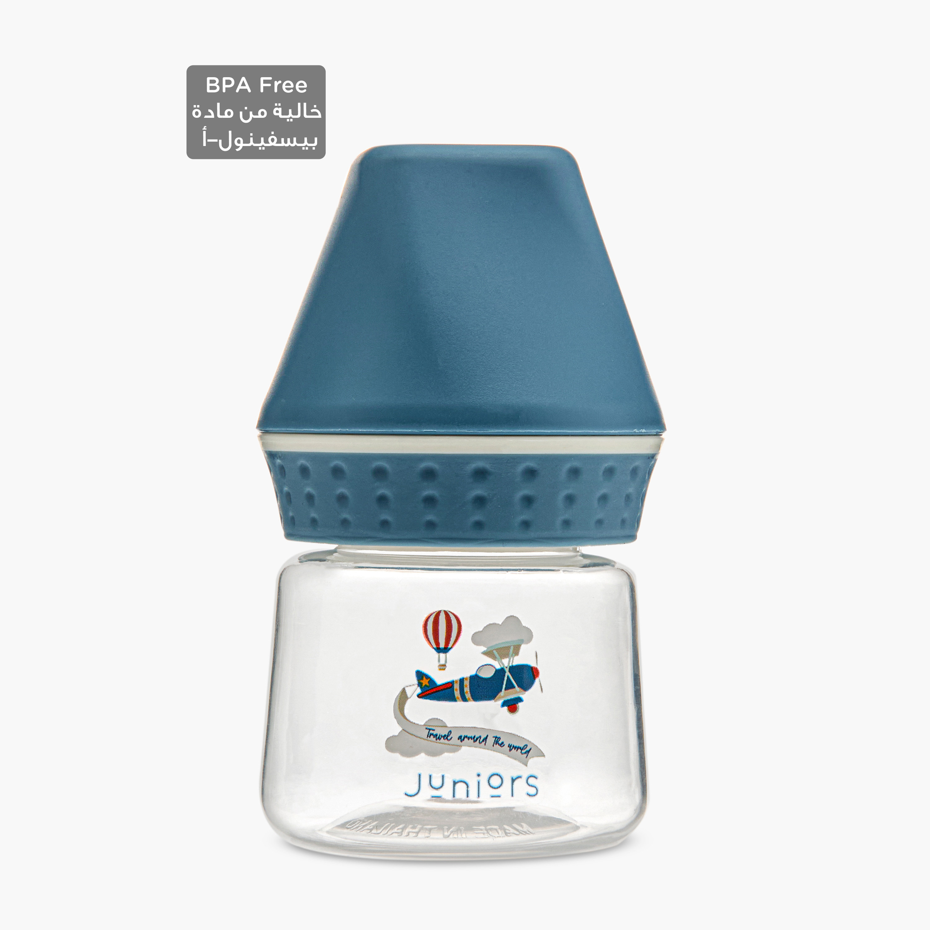 Juniors Printed Mini Feeding Bottle - 60 ml-baby-feeding-feedingbottles-bottlesandteats-image-1