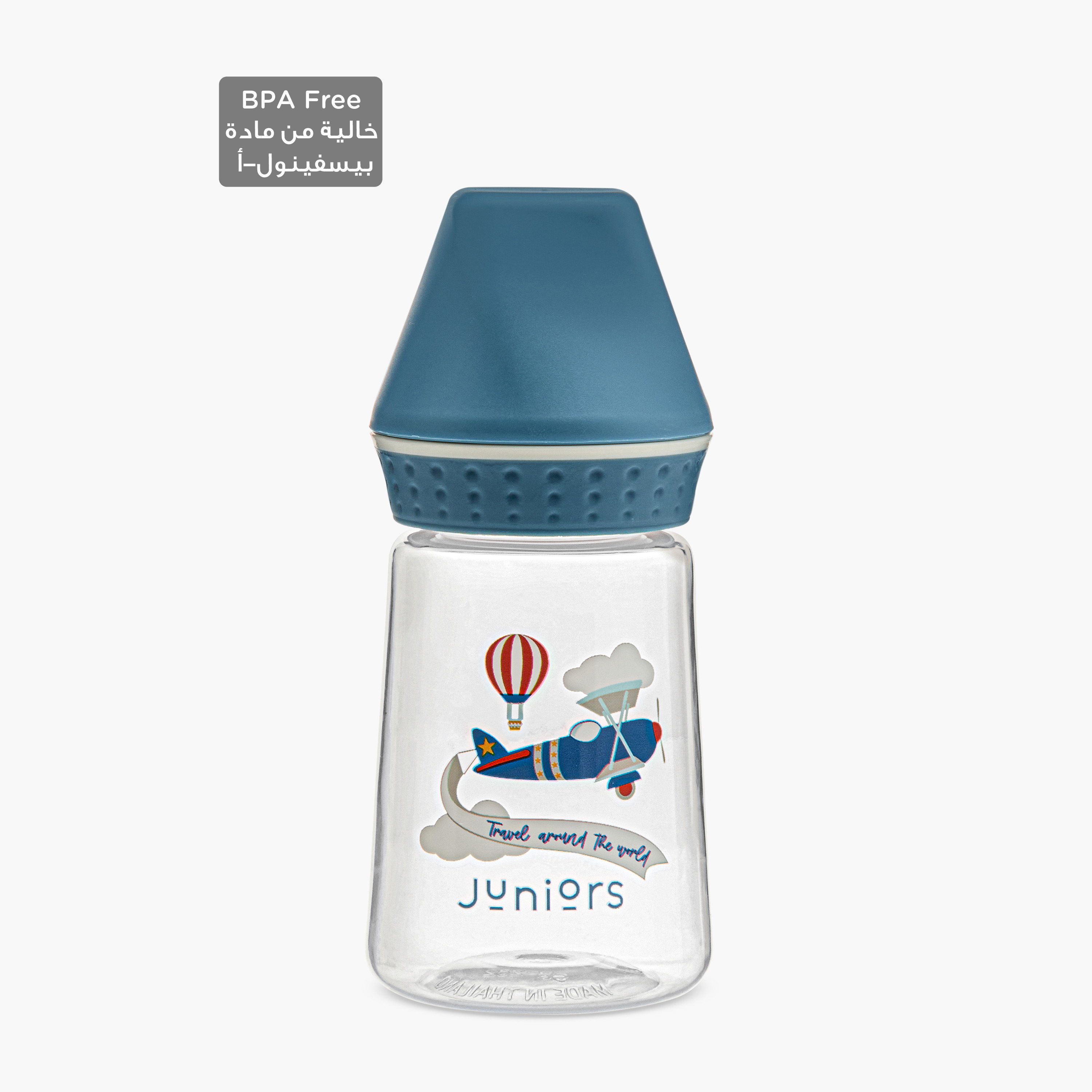 Juniors Printed Feeding Bottle - 150 ml-baby-feeding-feedingbottles-bottlesandteats-image-1