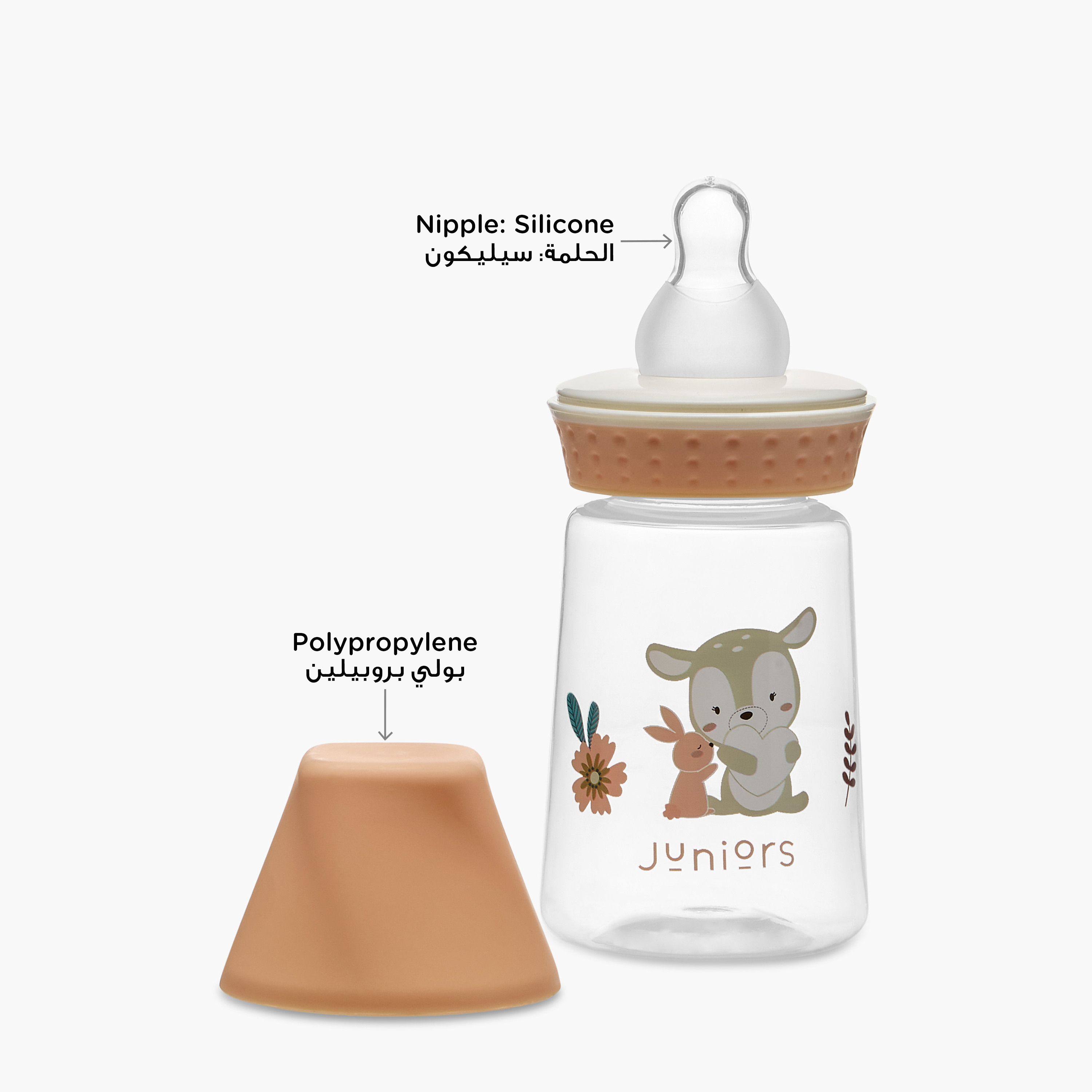 Juniors Printed Feeding Bottle - 150 ml-baby-feeding-feedingbottles-bottlesandteats-image-3