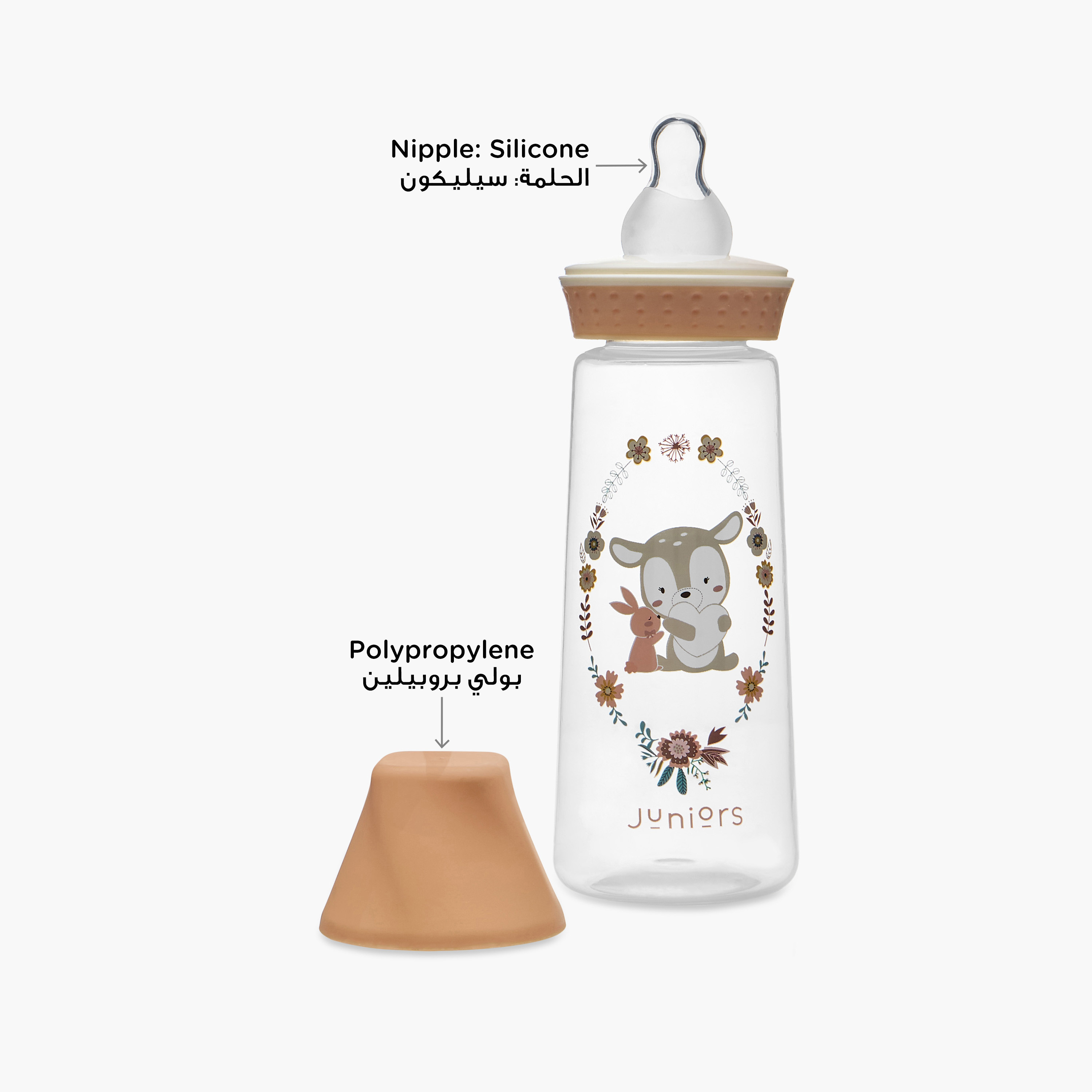 Juniors Printed Feeding Bottle - 250 ml-baby-feeding-feedingbottles-bottlesandteats-image-3