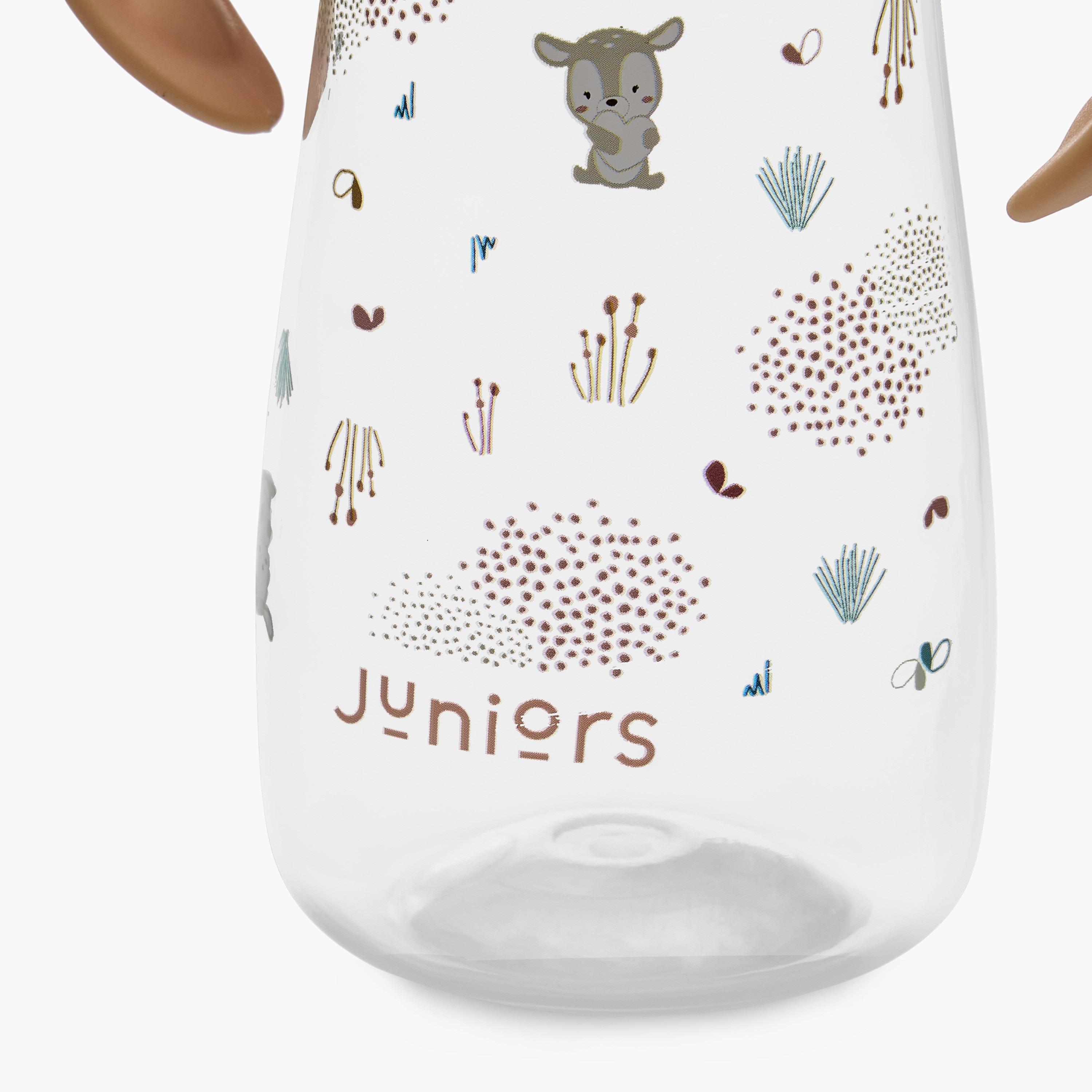 Juniors Giraffe Print Feeding Bottle with Handle - 250 ml-baby-feeding-feedingbottles-bottlesandteats-image-5