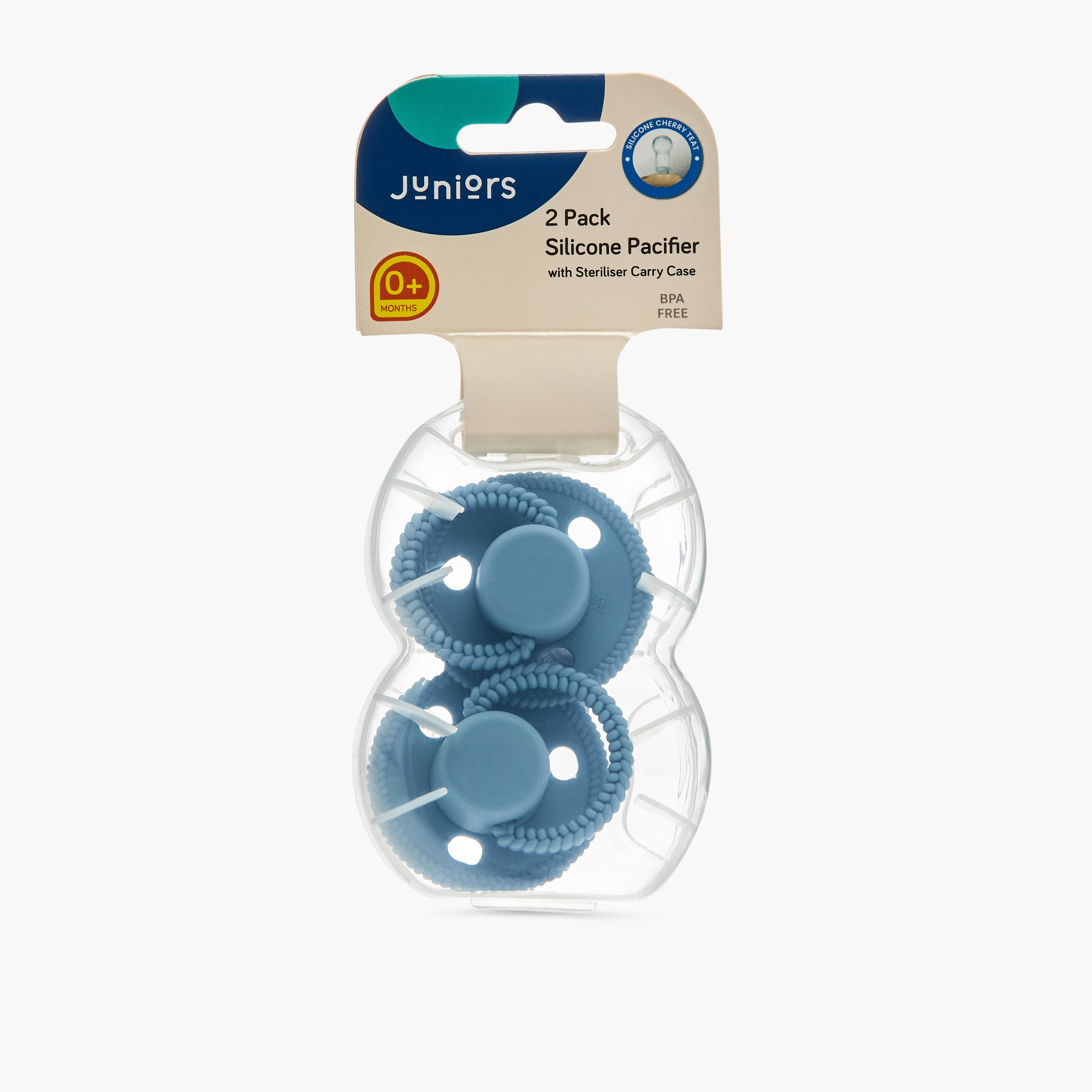Juniors 2-Piece Silicone Pacifier Set - 0 months +-baby-feeding-pacifiers-image-7