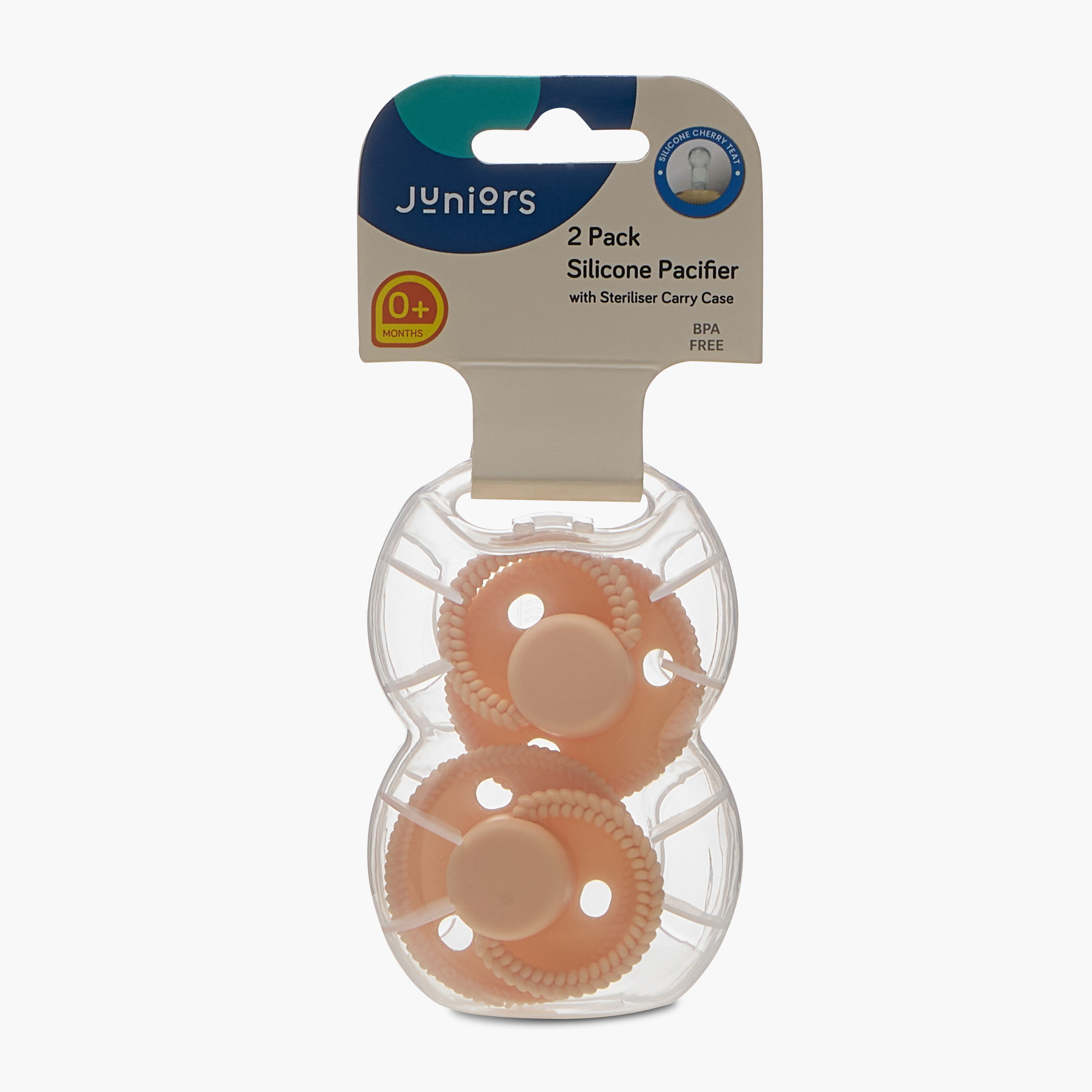 Juniors 2-Piece Silicone Pacifier Set - 0 months +-baby-feeding-pacifiers-image-6