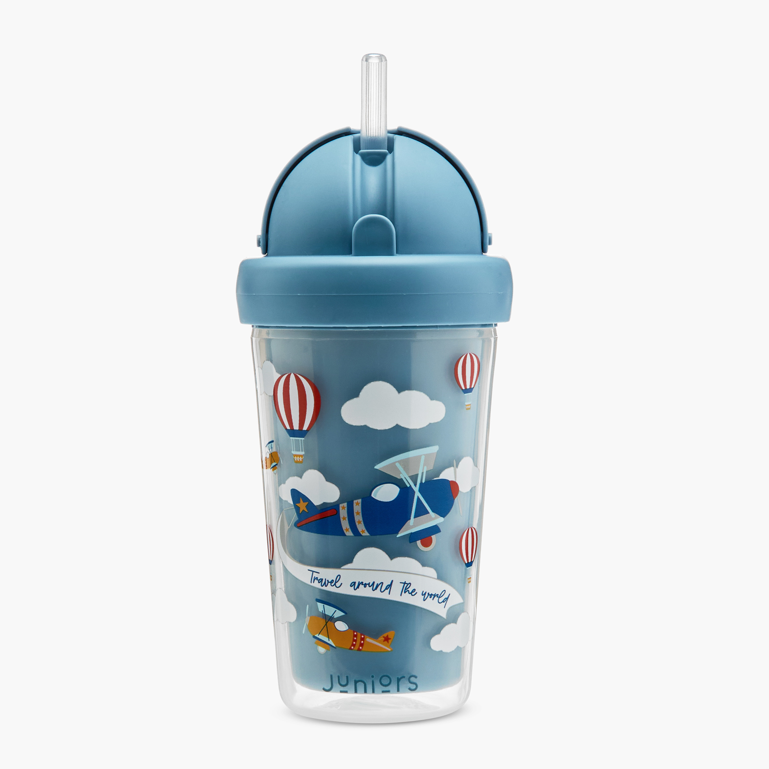 Juniors Insulated Straw Cup - 210 ml-baby-feeding-mealtimeessentials-image-2