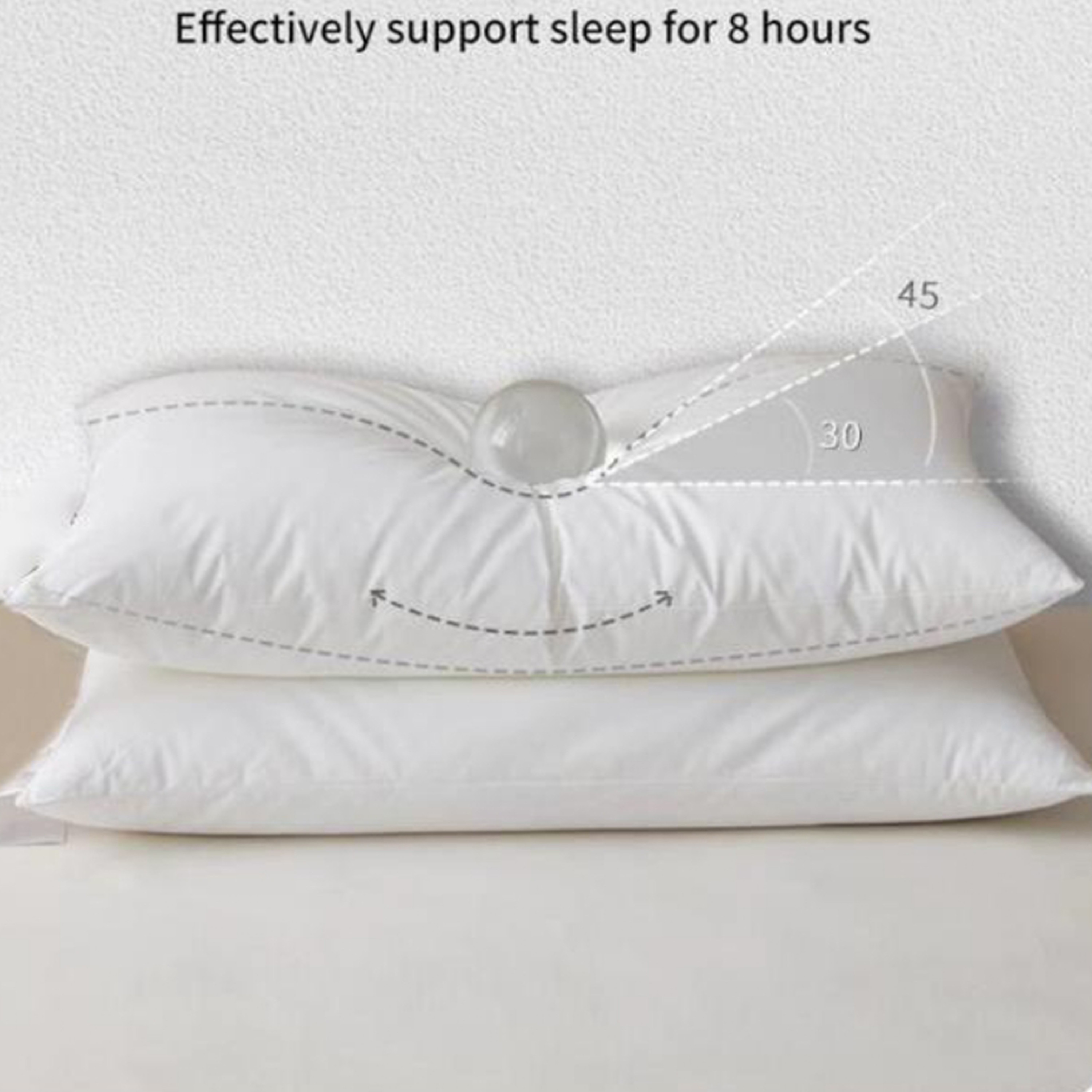 Unique Home 4-Piece Value Plus Pillow Set - 50x70 cms-household-bedding-pillows-image-4