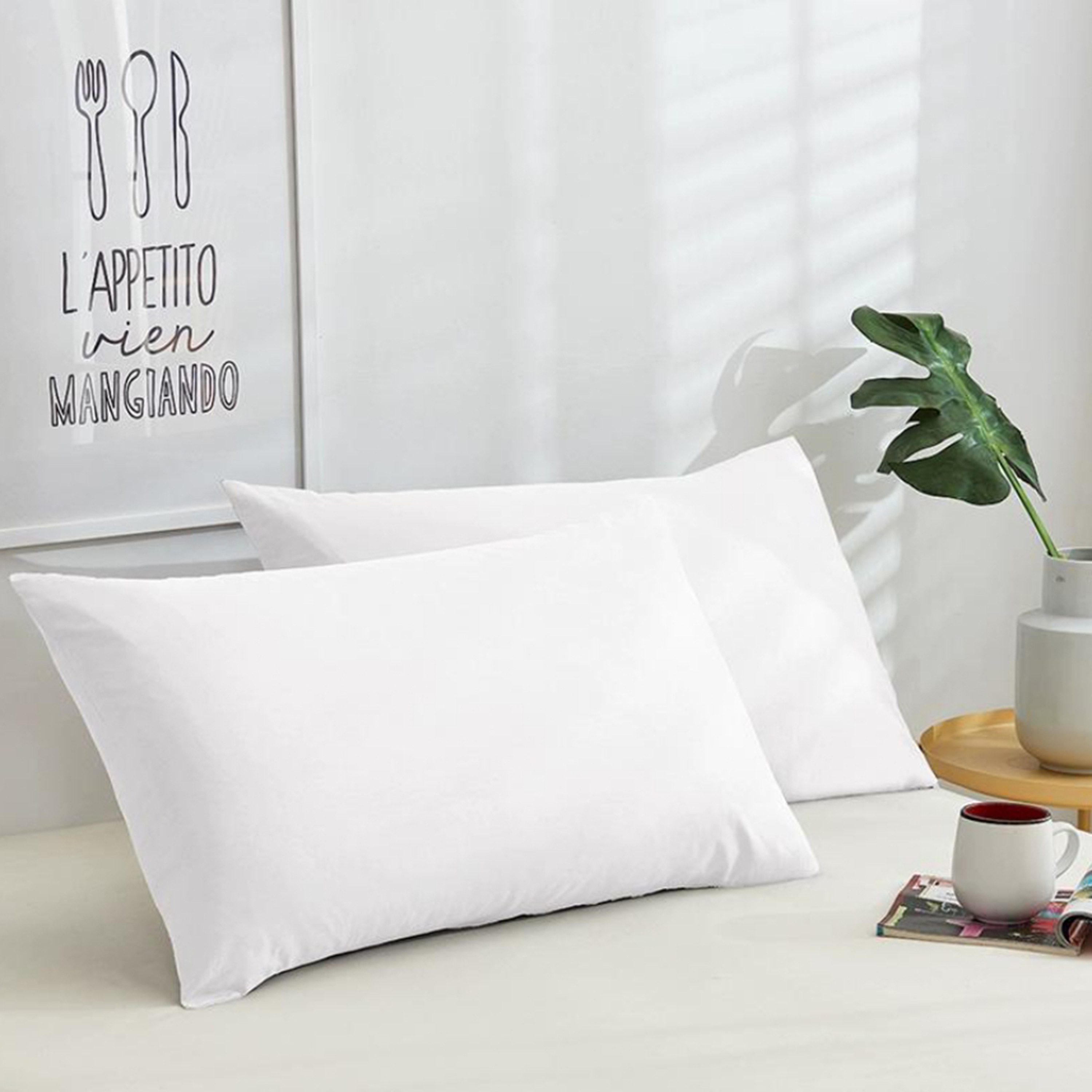 Unique Home 4-Piece Value Plus Pillow Set - 50x70 cms-household-bedding-pillows-image-1