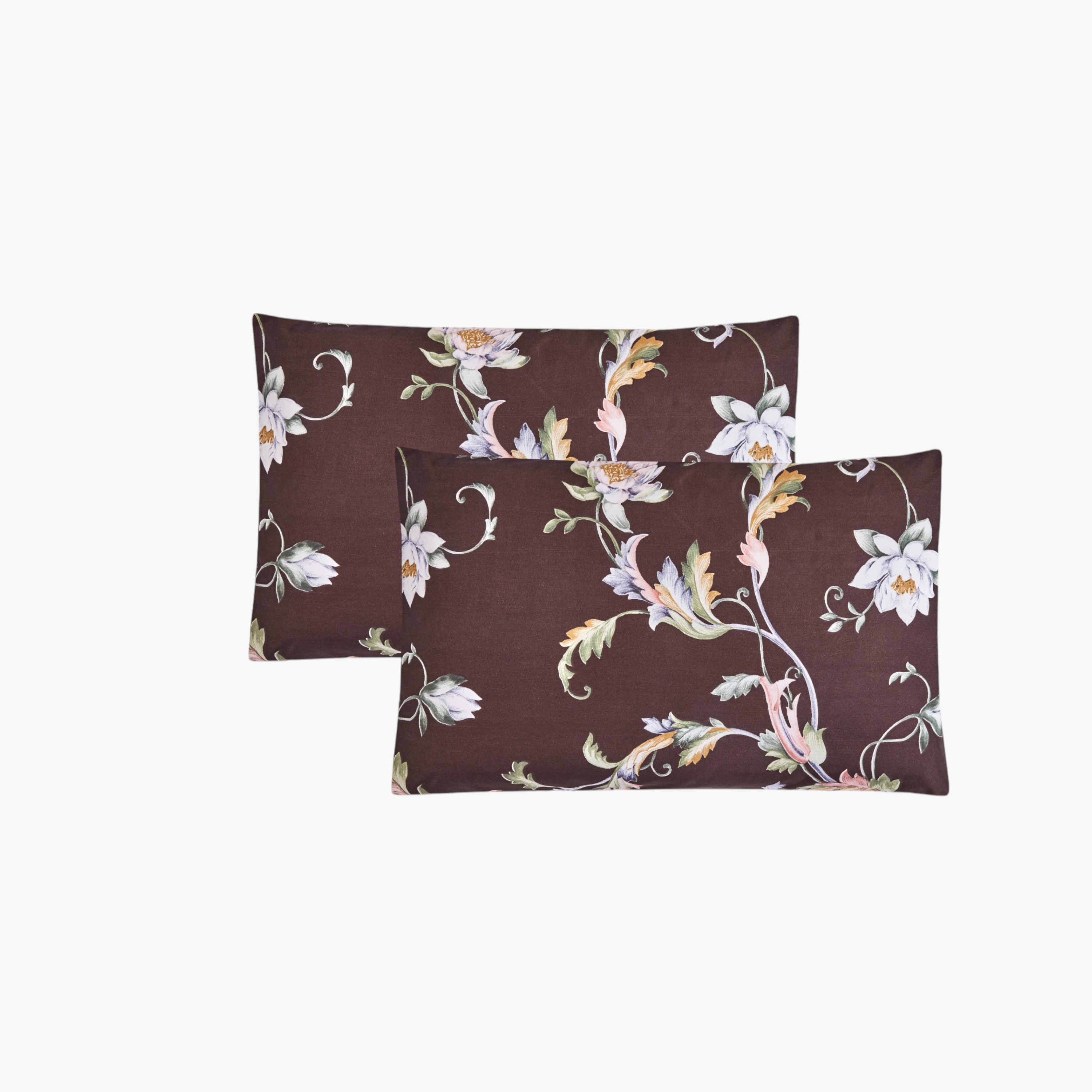 طقم لحاف كينج بطبعات لجميع المواسم 6 قطع من يونيك هوم - 240x260 سم-household-bedding-comfortersandbedspreads-comforters-image-4