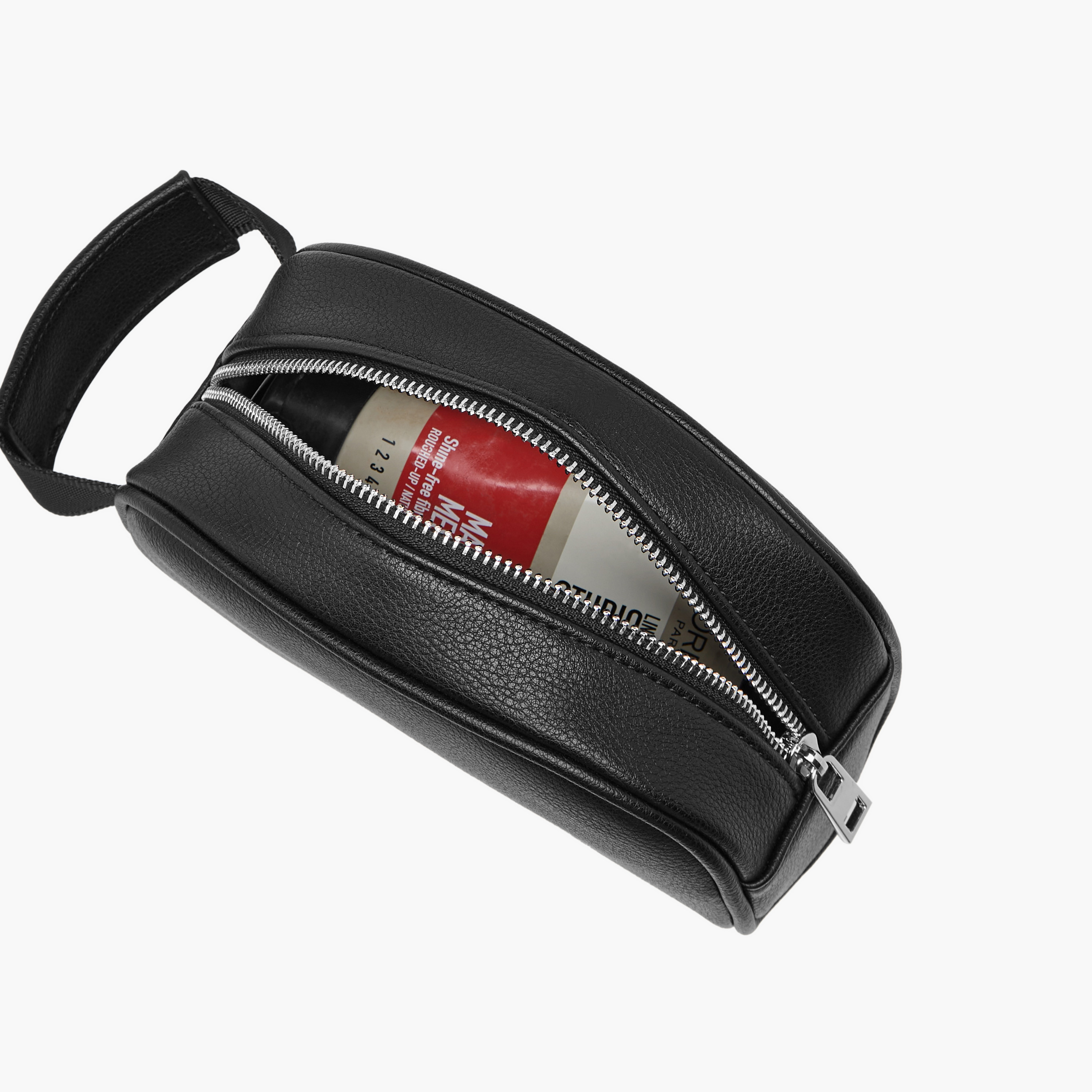 شنطة صغيرة بارزة الملمس بسحاب إغلاق وحزام معصم من دوتشيني-men-bags-image-7