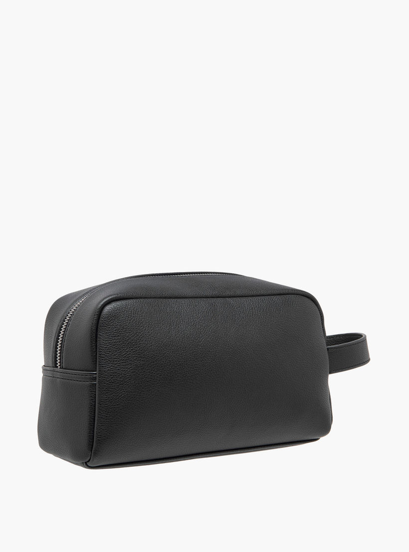 شنطة صغيرة بارزة الملمس بسحاب إغلاق وحزام معصم من دوتشيني-travel-accessories-image-3